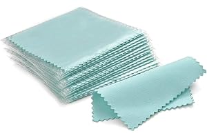 SEVENWELL Jewelry Cleaning Cloths for Sterling Silver, Gold, and Platinum
