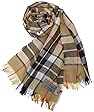 Lochcarron of Scotland Extra Fine Wool Stole 1822a: Camel Thompson