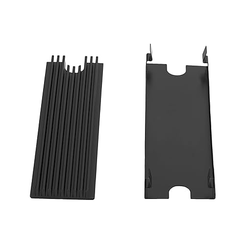 Vista 3 de Thermal Grizzly NVMe M.2 SSD Cooler - Incluye 2 almohadillas térmicas Minus Pad 8 a juego, compatible con varios fabricantes como Samsung, Kingston