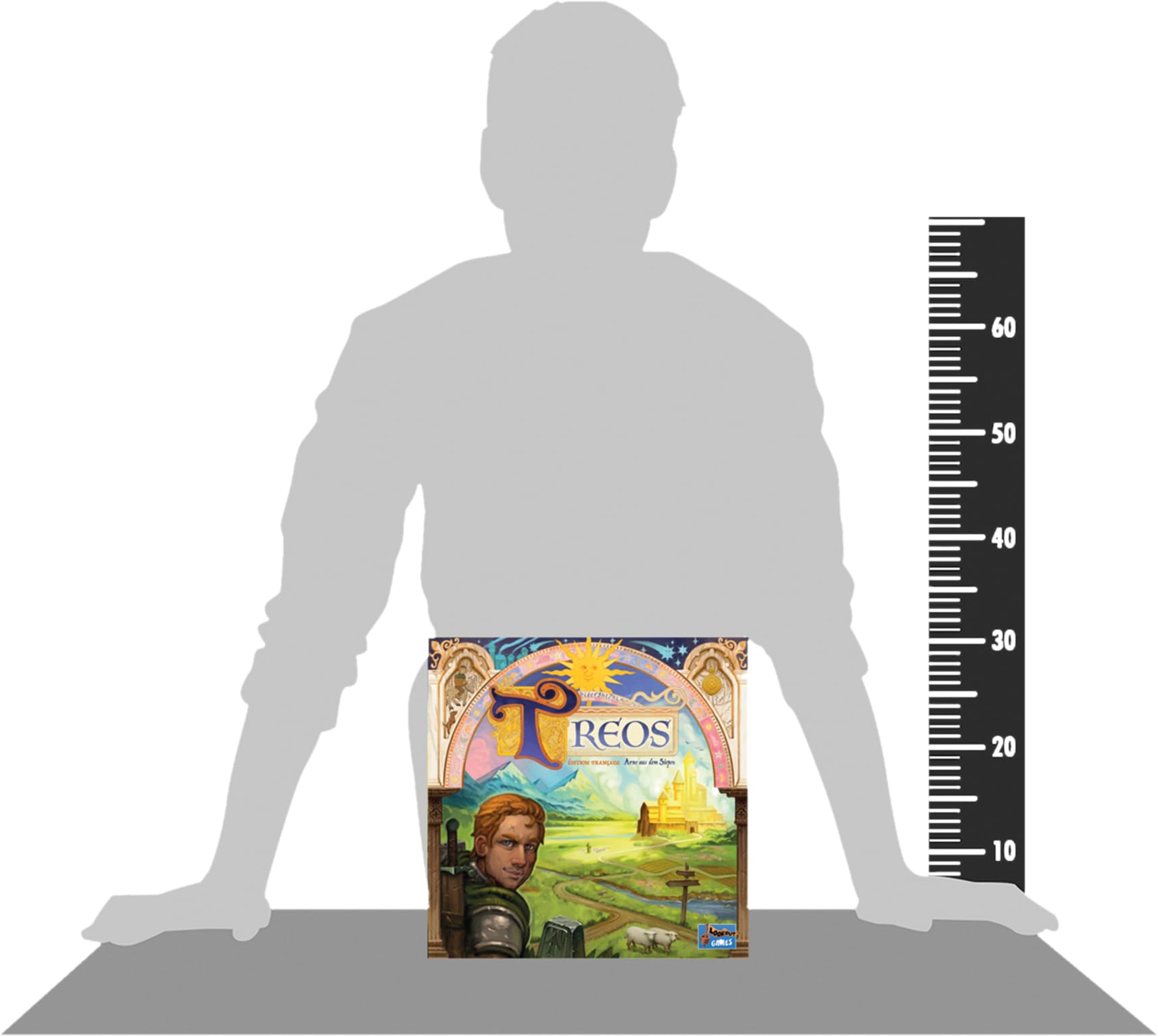 Asmodee - Lookout Games - TREOS - Jeu de Société - Jeu de Plateau