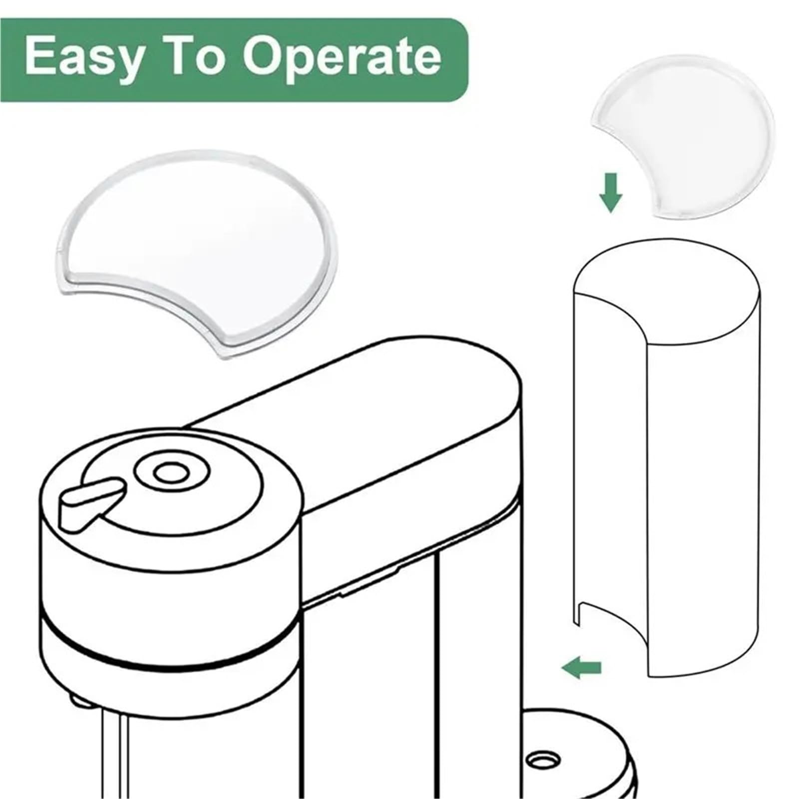Reemplazo De La Tapa Del Tanque De Agua, Compatible Con Nespresso, Vertuo Next XN9105, Compatible Con Krups, Piezas De Repuesto for Cafetera