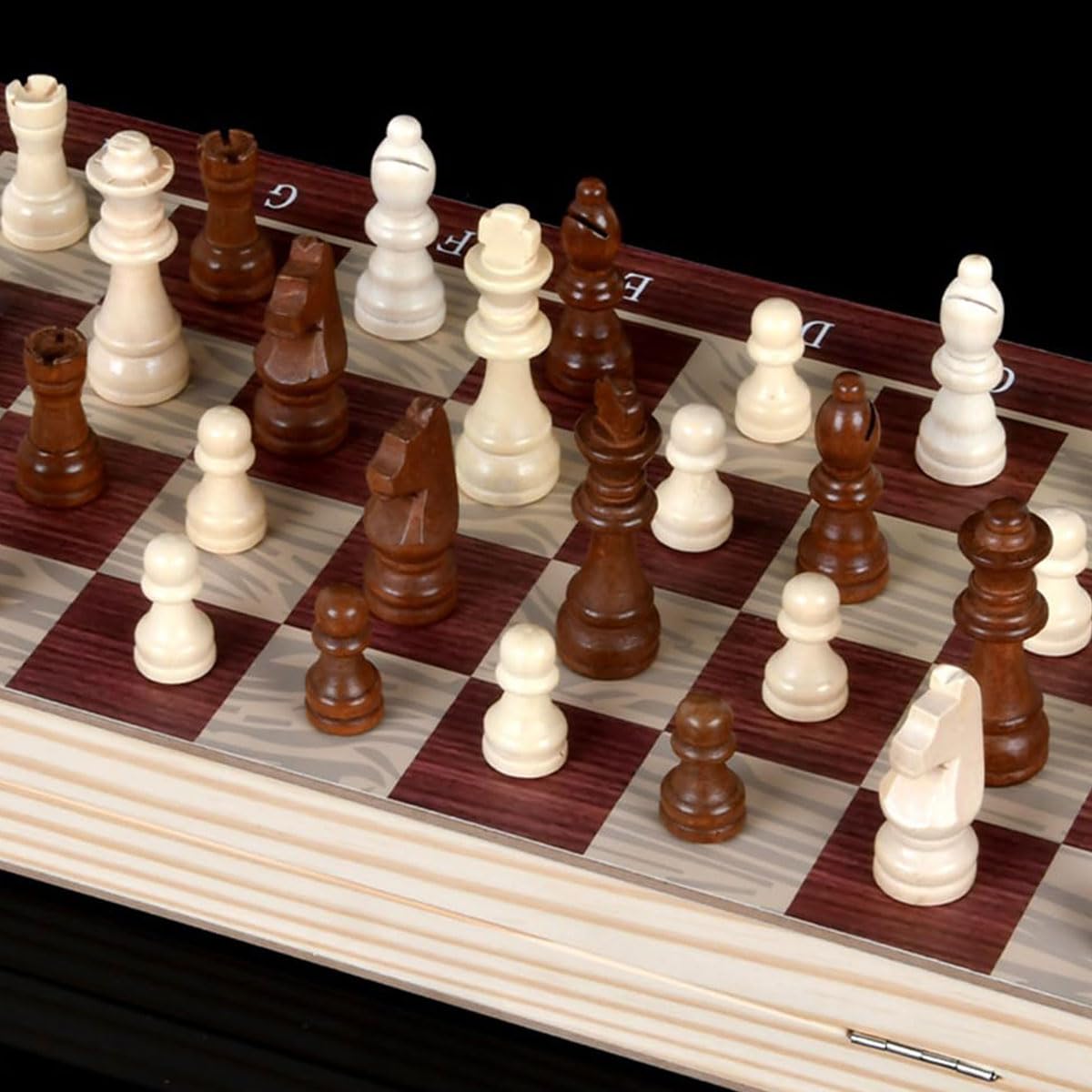 Amazon | チェス 磁石式 国際将棋 折りたたみ チェスセット 収納便利