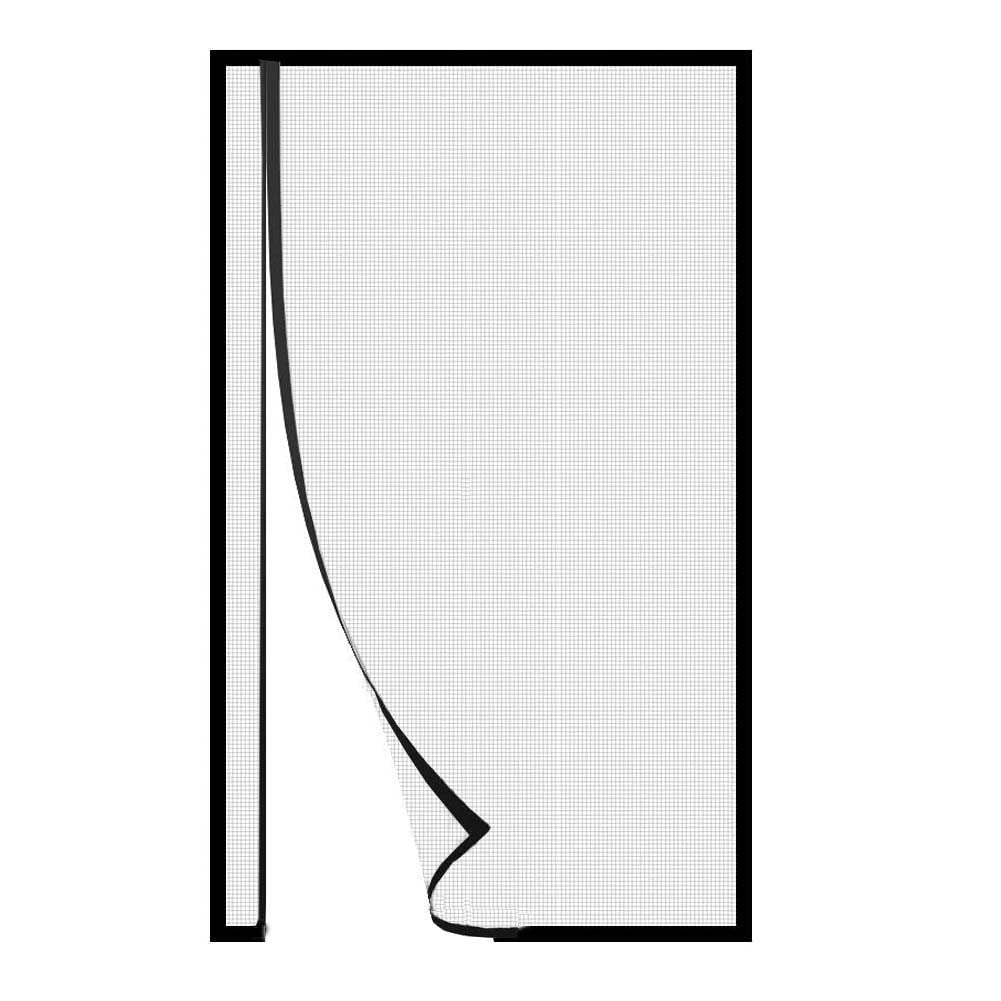 Weiwu Left Side Opening Custom Sizes Magnetic Screen Door For French Doors/Sliding Glass Doors/Patio Doors, Anti-Tearing Reinforced Fiberglass Insect Fly Mesh With Self Sealing Magnets, 70X200cm