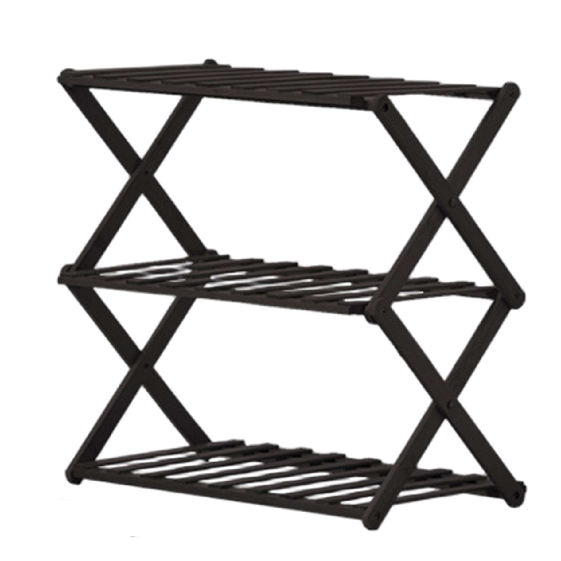 Rejilla de enfriamiento plegable, rejilla de enfriamiento de alambre plegable de 3 niveles para hornear, estante de picnic portátil para acampar para galletas, pasteles, asar, asar a la parrilla 18.1