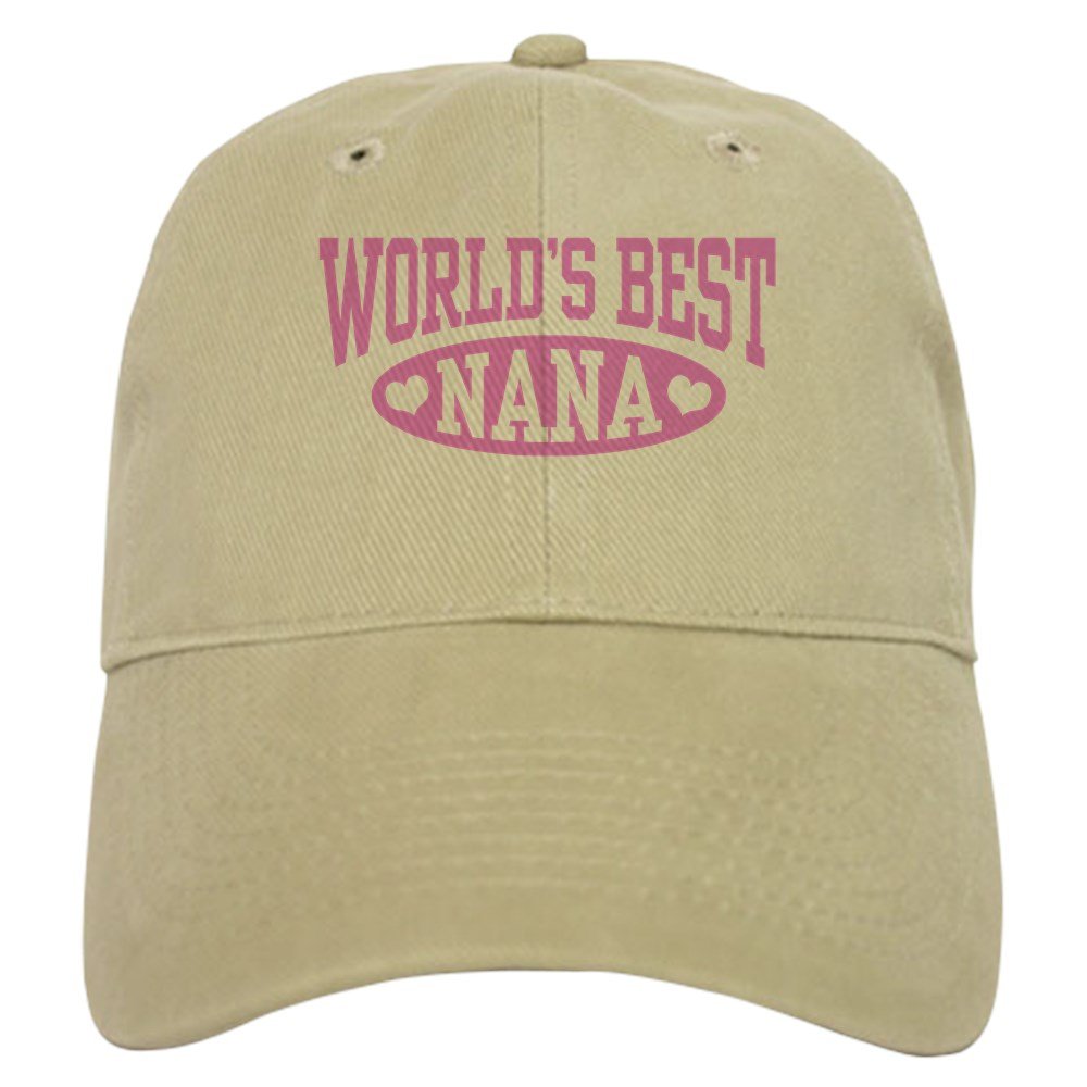 CafePress World's Best Nana Cap Unique Adjustable Baseball Hat