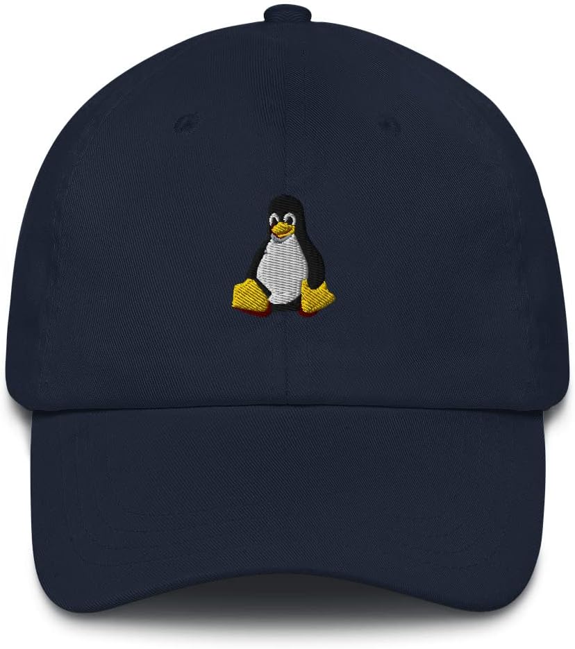 Linux Tux Penguin Dad hat Penguin Merch, Penguin Gift, Linux Hat