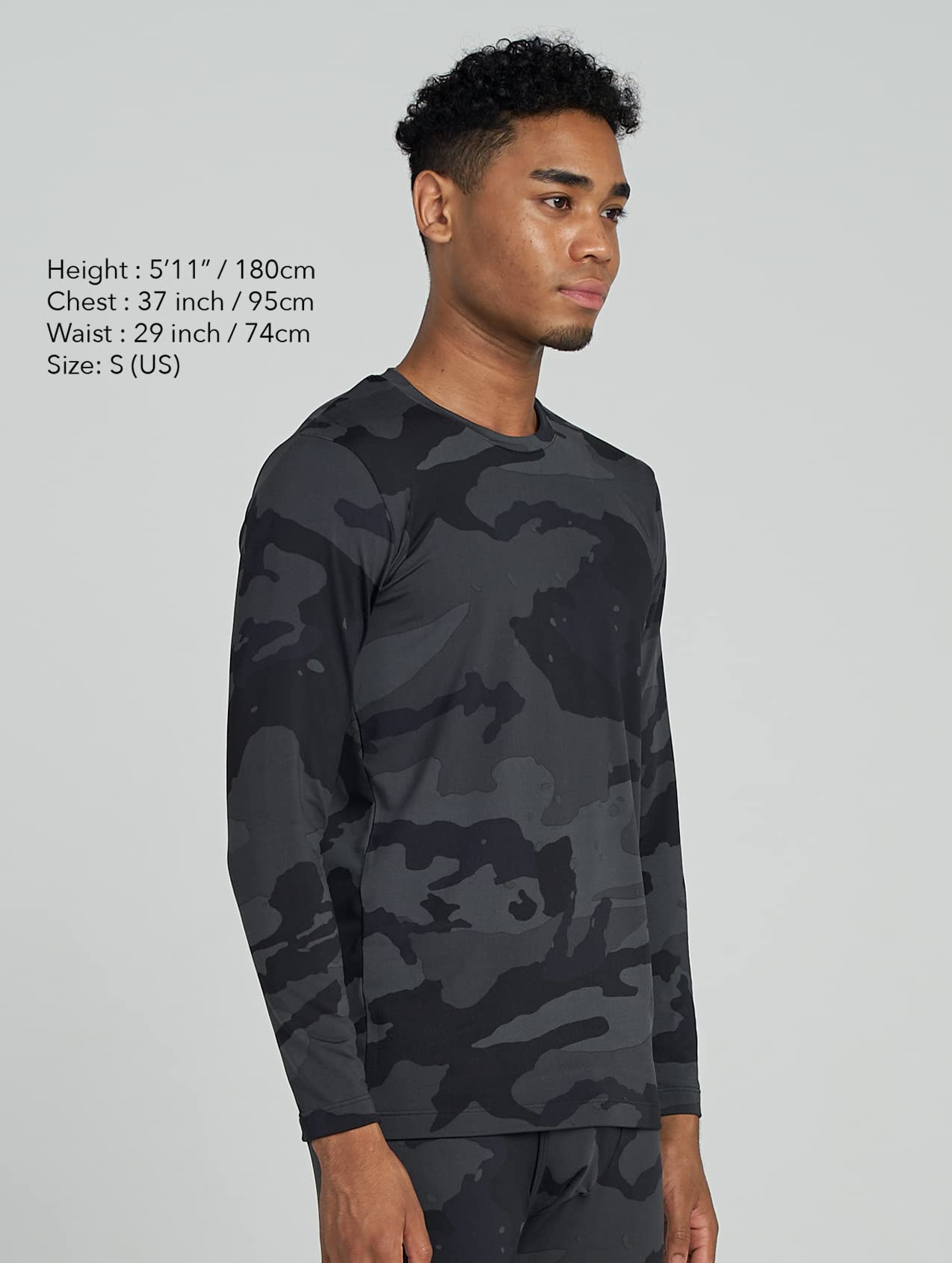 LAPASA Pacco da 2 o 1 Maglia Termica Peso Uomo Maniche Lunghe Canottiera Strato Base - Invernale Sport Allaperto Escursionismo Sci Snowboard M09/M26/M55