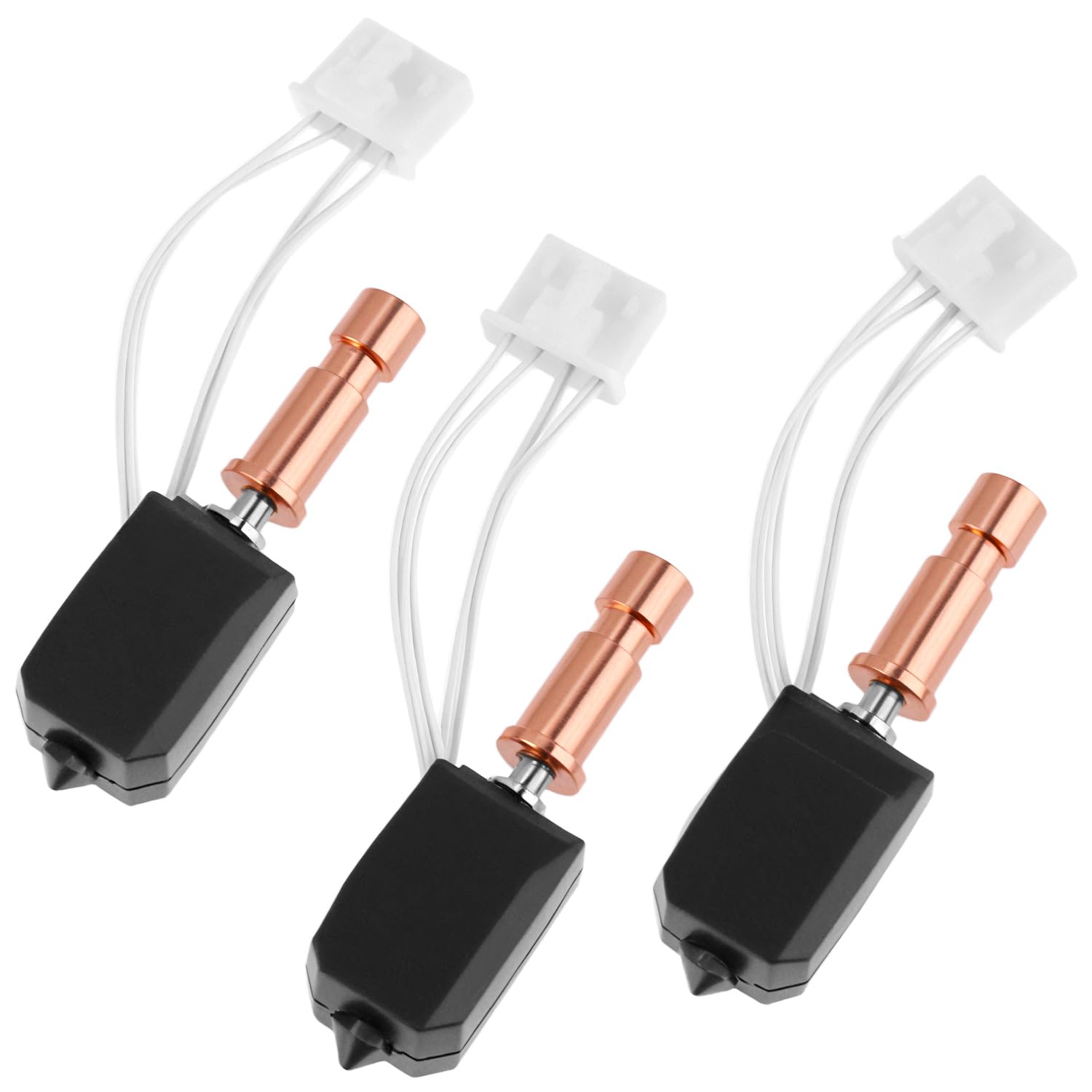 QWORK Zestaw ceramiczny Hotend 0,2 mm 0,4 mm 0,6 mm kompatybilny z Anycubic Kobra S1/Combo/ACE Pro – głowica drukująca ze stali nierdzewnej i hartowana dysza