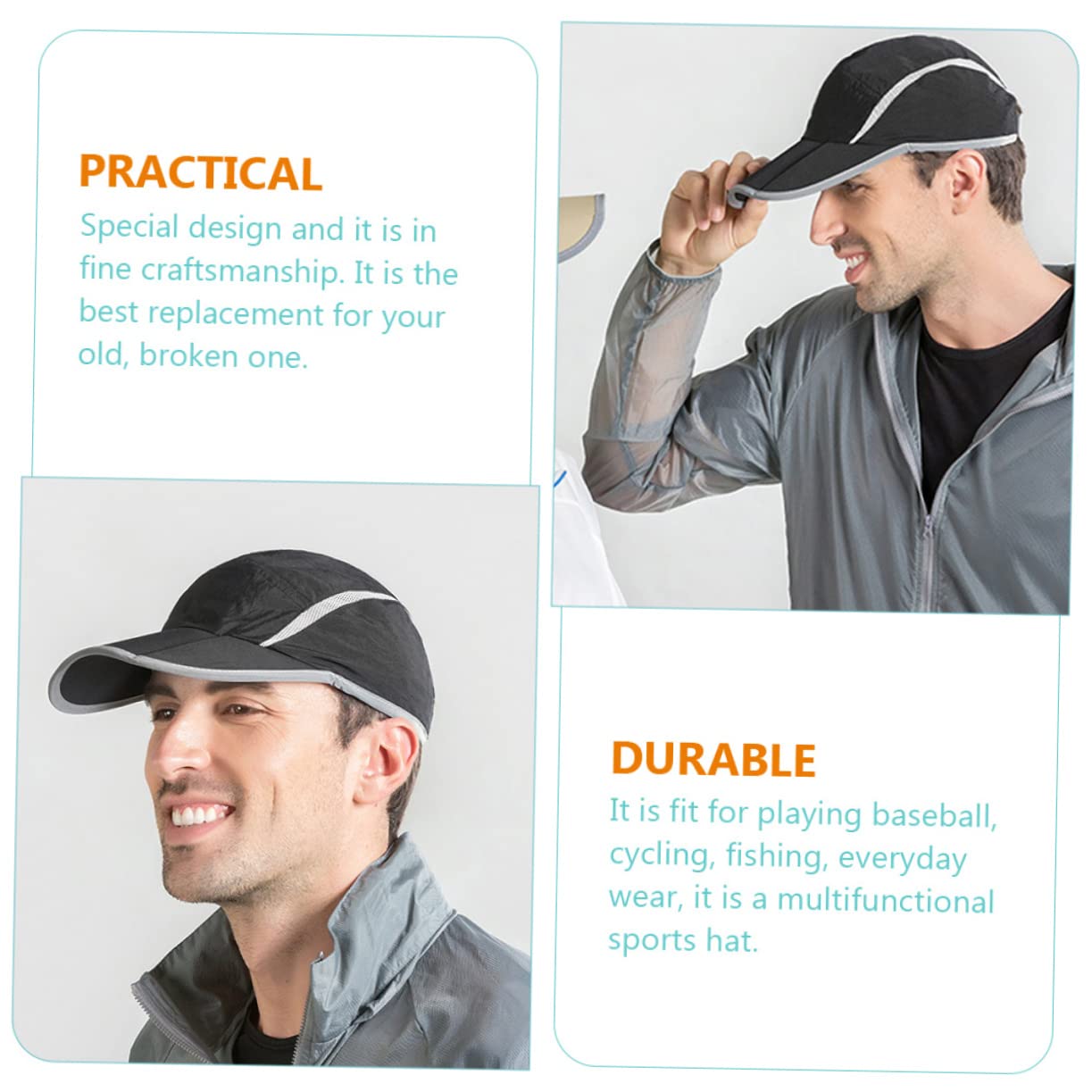 SHERCHPRY 2 sombreros de béisbol para mujer, sombrero para mujer, sombrero de verano para hombre, sombreros para verano, señoras de verano