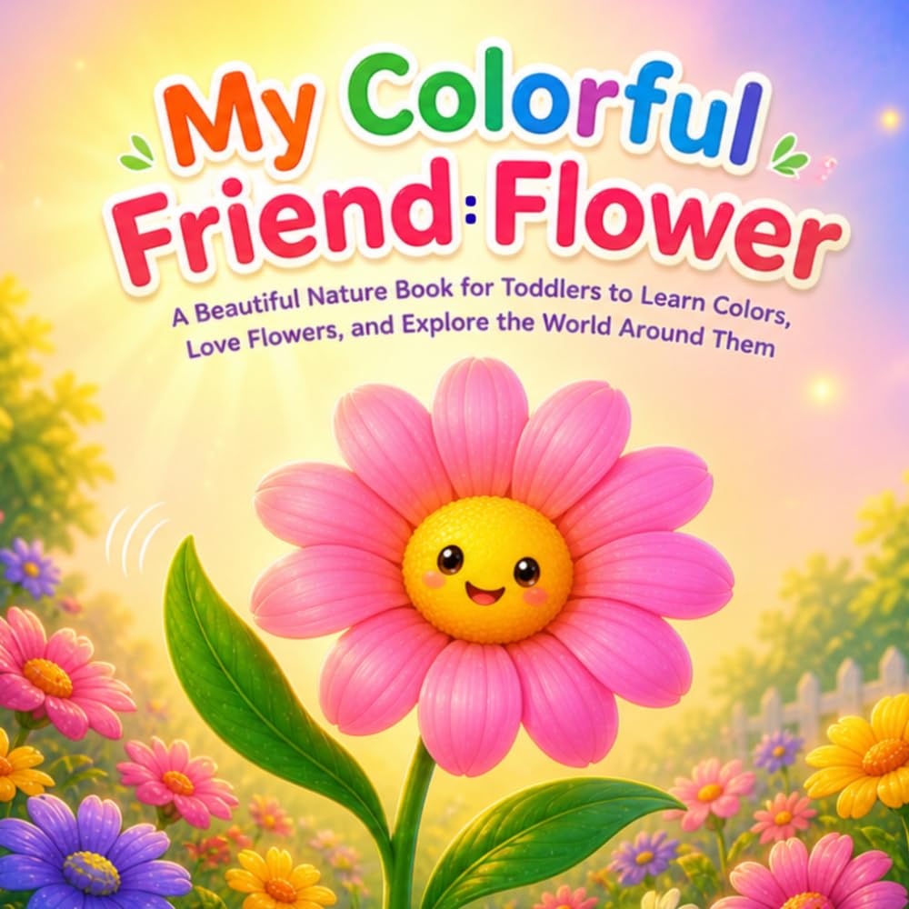 My Colorful Friend: Flower: A Beautiful Nature Book for Toddlers to Learn Colors, Love Flowers, and Explore the World Around Them (Little Friends Of Nature)