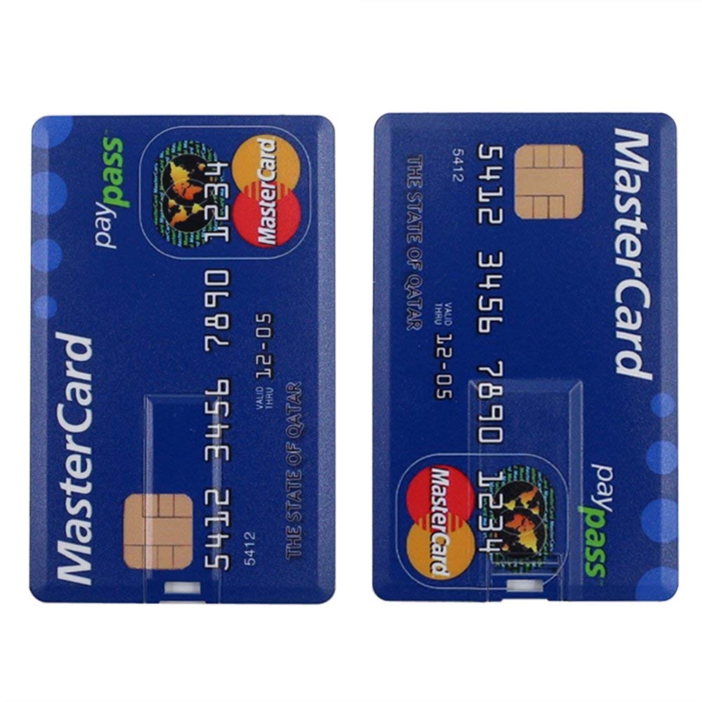 Tobo - Bank Card USB Flash Drive Pen Drive Master Card pendrive Flash card-8GB (B07L9TXRB3) Amazon Price History, Amazon Price Tracker