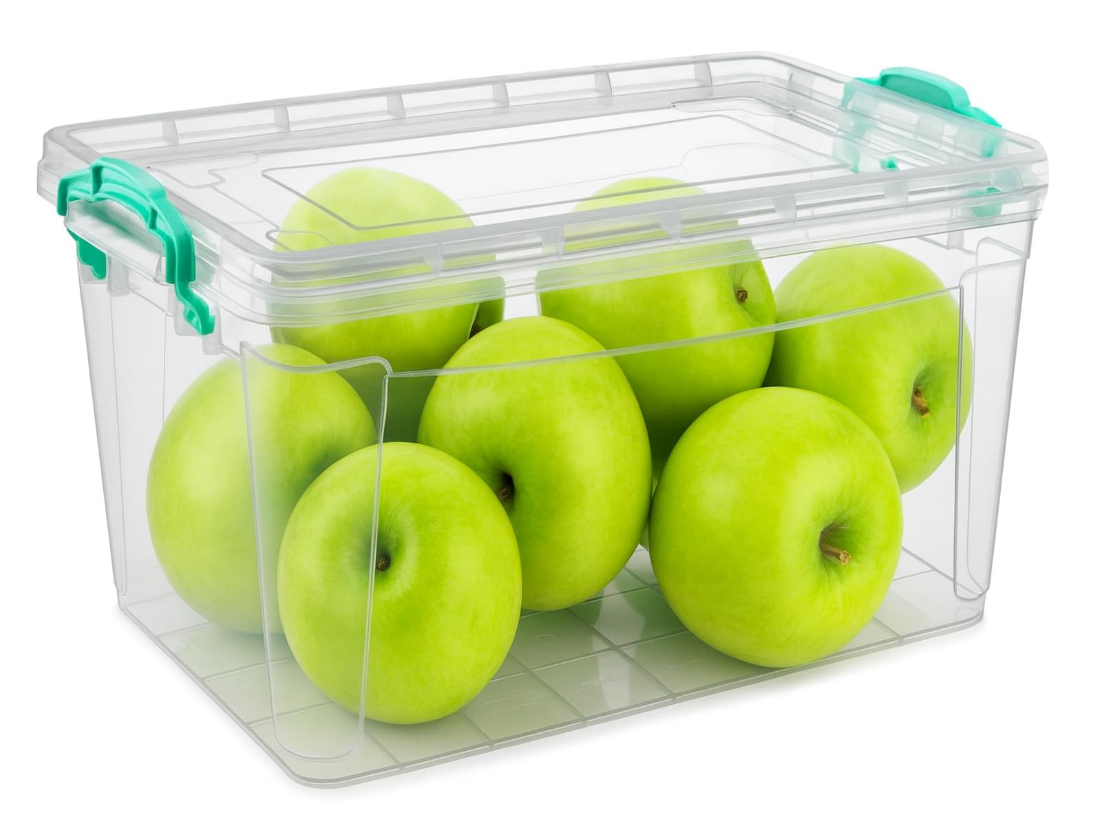 Best House| Plastic Storage Box with Clip & Lid| Size 30L (L 49.2cm