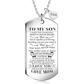 personalized dog tags for son