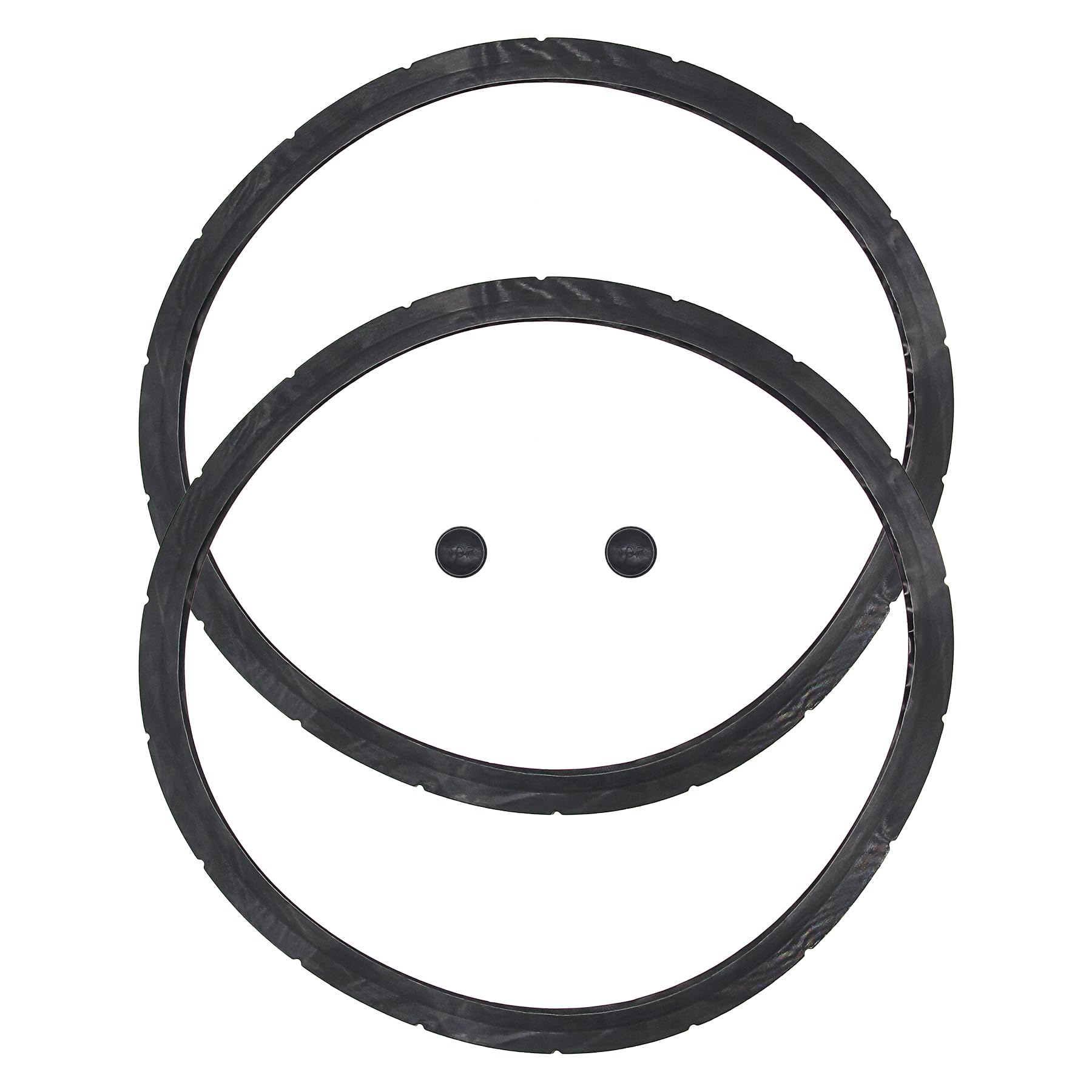 Koatukys09936 Pressure Canner Sealing Ring & Overpressure Plugs for Various 6-Quart 09936 09904 50295 Compatible with Presto Pressure Cooker 0126002 0136001 0216001 (2/Pack)