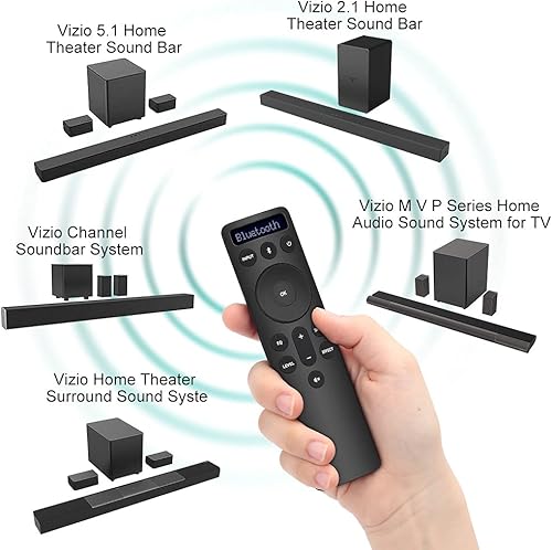 Miniatura 3 de for Vizio Soundbars Bluetooth Backlit Display Remote Controller