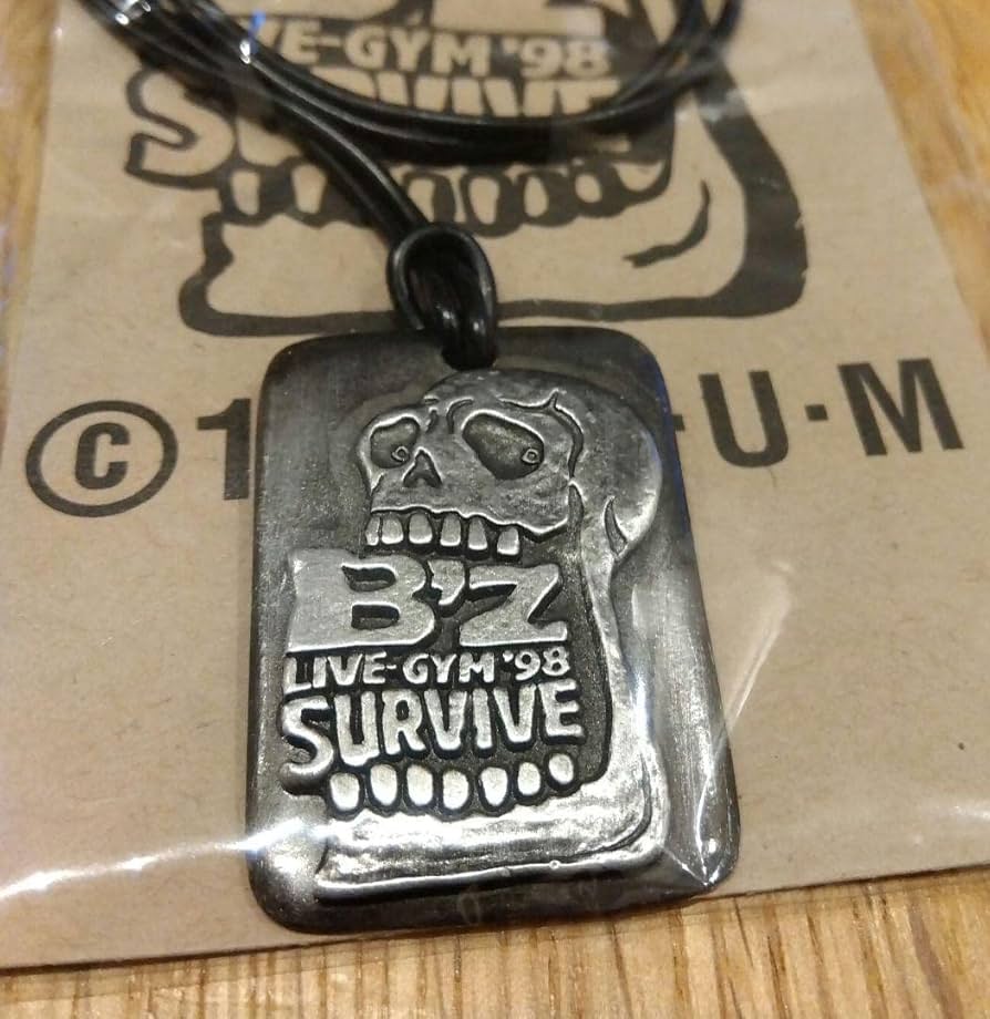 BZ LIVE-GYM '98 SURVIVE ネックレス チョーカー Amazon.co.jp: B'z チョーカー SURVIVE 1998年 : ファッション