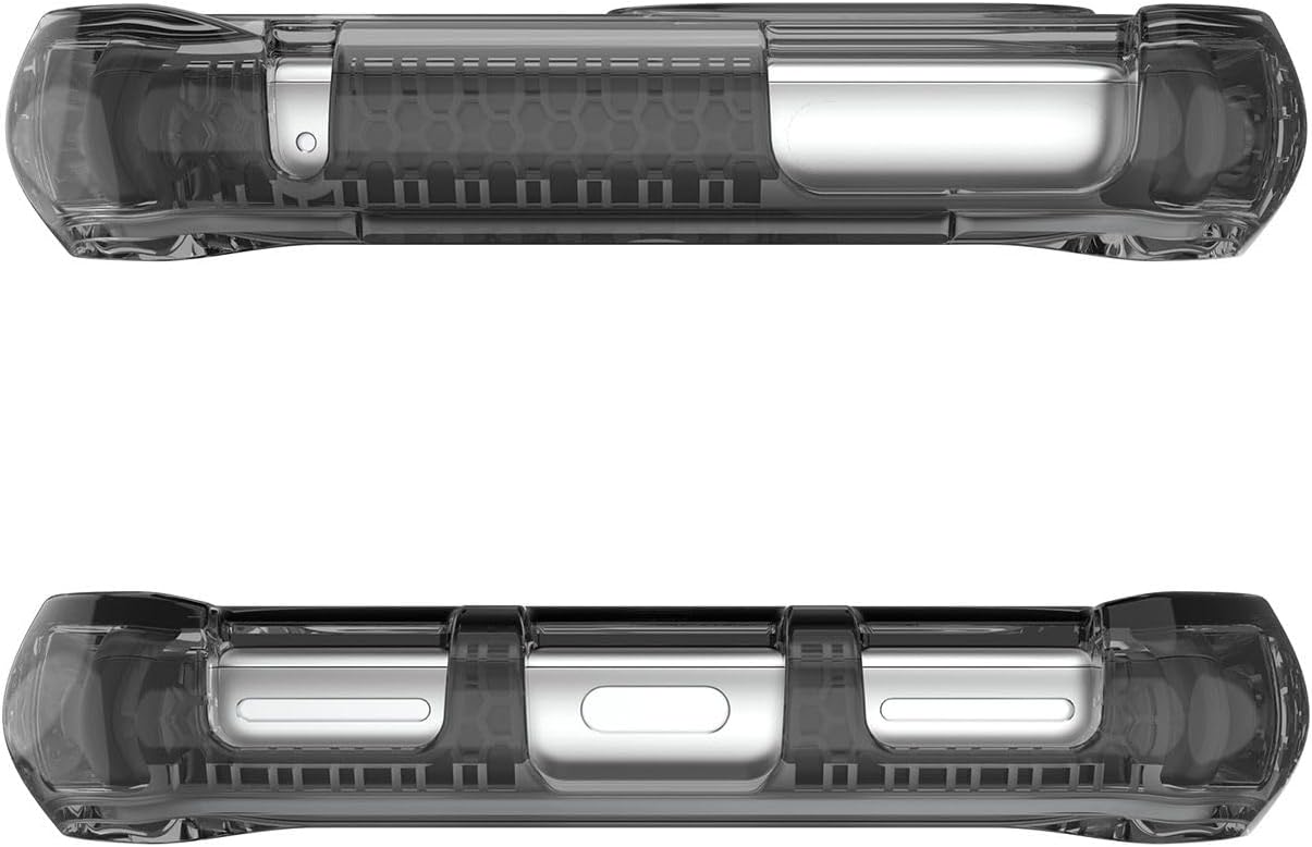 ITSKINS Spectrum R // Clear for Google Pixel 8a - Ultra Hybrid Case Designed, Anti-Yellowing and Protective Military Shockproof Cover, Slim Clear Phone Case - Smoke