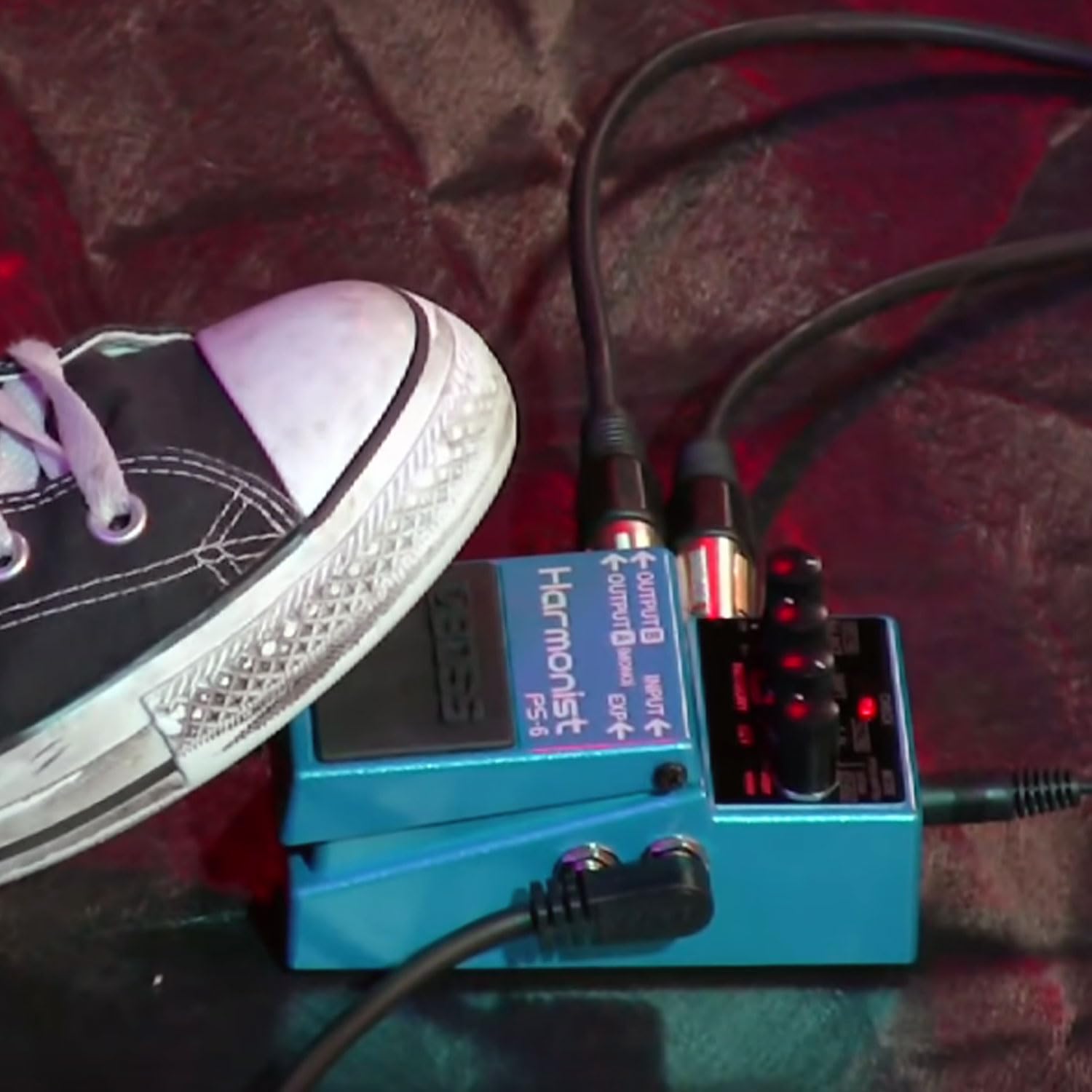 Boss PS-6 Harmonist Pitch-Shifter Effektgerät Pedal + keepdrum Netzteil