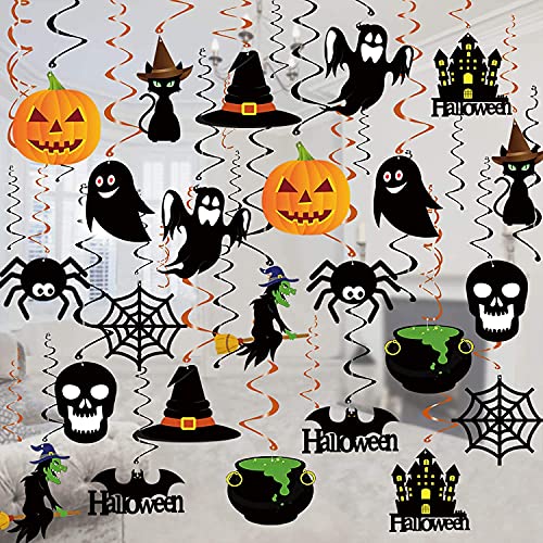 Tifeson-Halloween-Decorations-Hanging-Swirl-36-PCS-Hanging-Halloween-Ceiling-Streamers-Large-Size-Ghost-Pumpkin-Witches-Swirls-for-Home-Indoor-Outdoor-Party-Office-Decor-Supplies