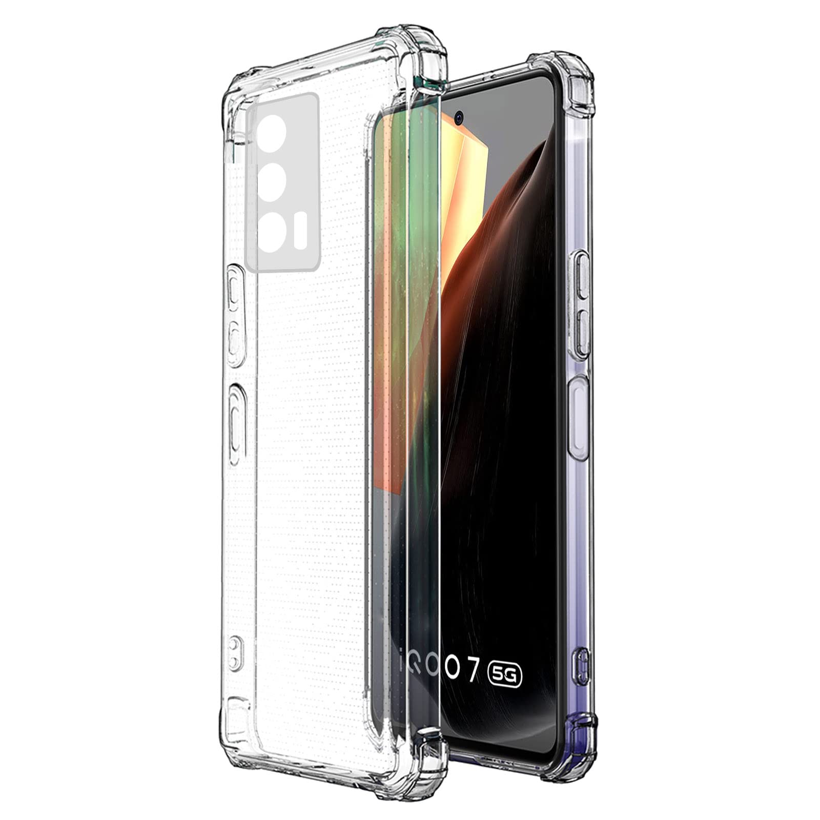 Amazon Brand - Solimo Silicone Mobile Back cover for iQOO 7 (IQ007-TPU-CLEAR_Clear) (B09JCCVX4L) Amazon Price History, Amazon Price Tracker