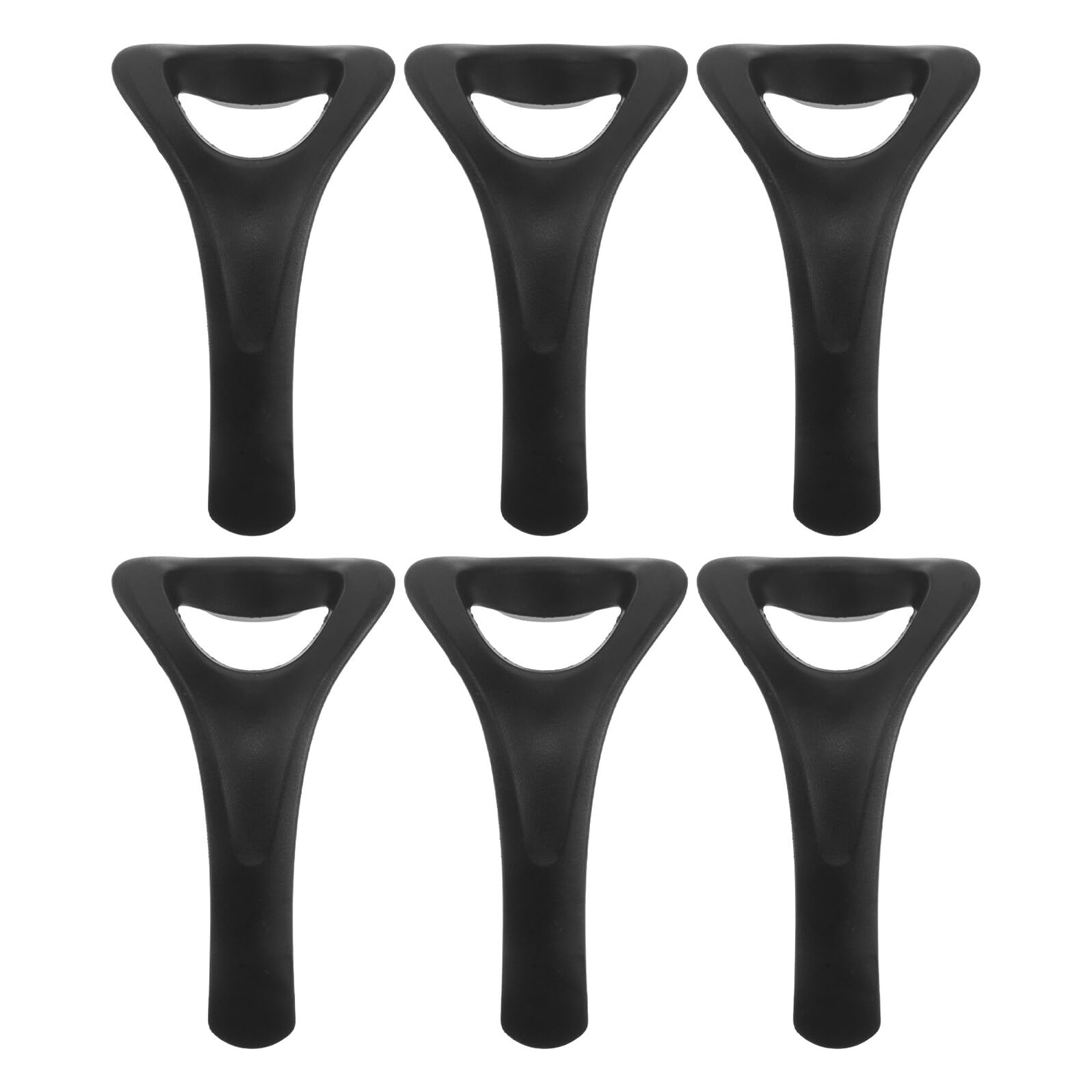 Poignée pour couvercle de casserole SHINEOFI : lot de 6 pièces plastiques à double trou