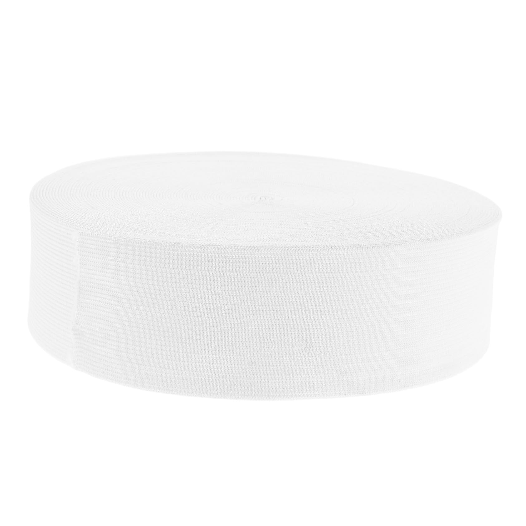 Coser Bandas Elásticas de Punto Banda Elástica de Alta Elasticidad Rollo Grueso de Cinturillas Puños y Ropa de Bricolaje Plana