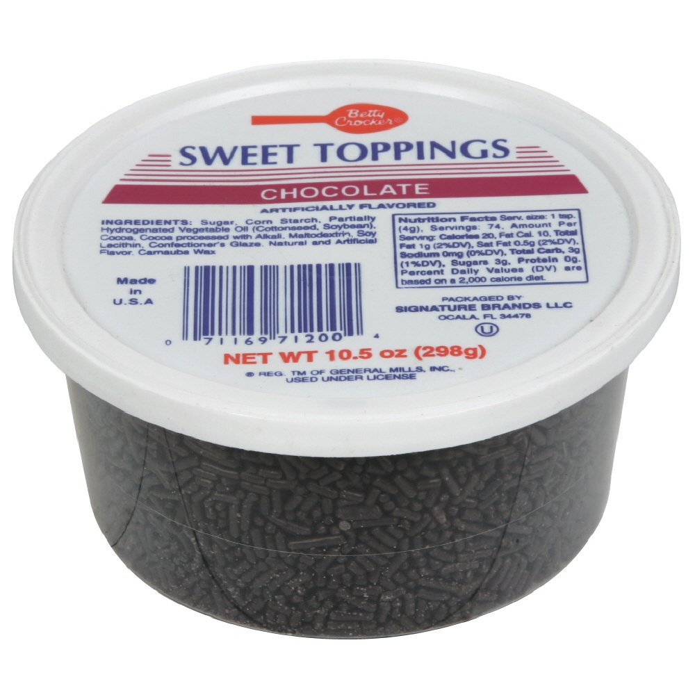 Betty Crocker Sweet Topping Chocolate, 10.5000-ounces (Pack of4)