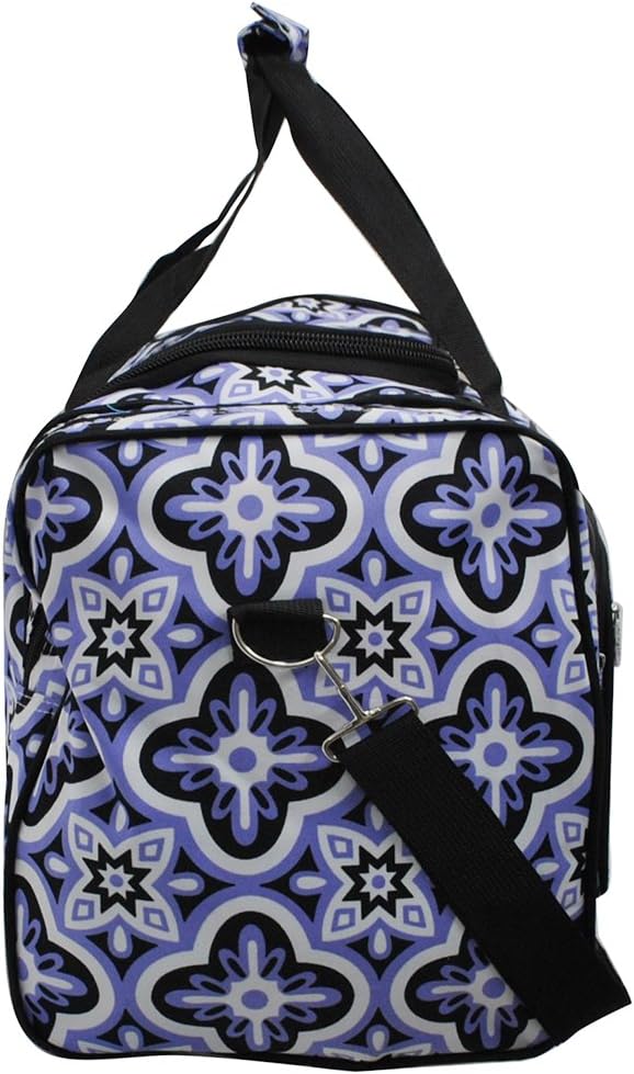 Quatrefoil Paradise NGIL Canvas Carry on Shoulder 23" Duffle Bag