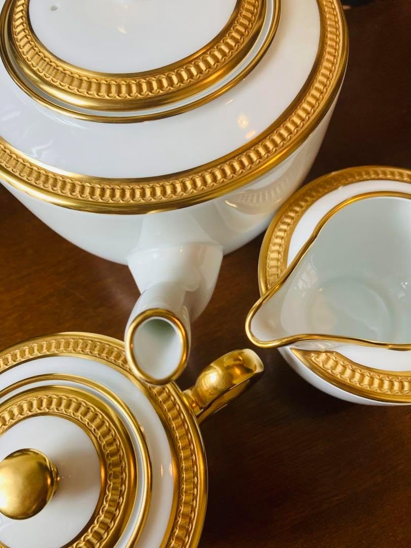 大倉陶園　クラウンエンボス　ティーポット　シュガー　クリーマー 大倉陶園 クラウンエンボス ティーポット シュガー クリーマー Amazon