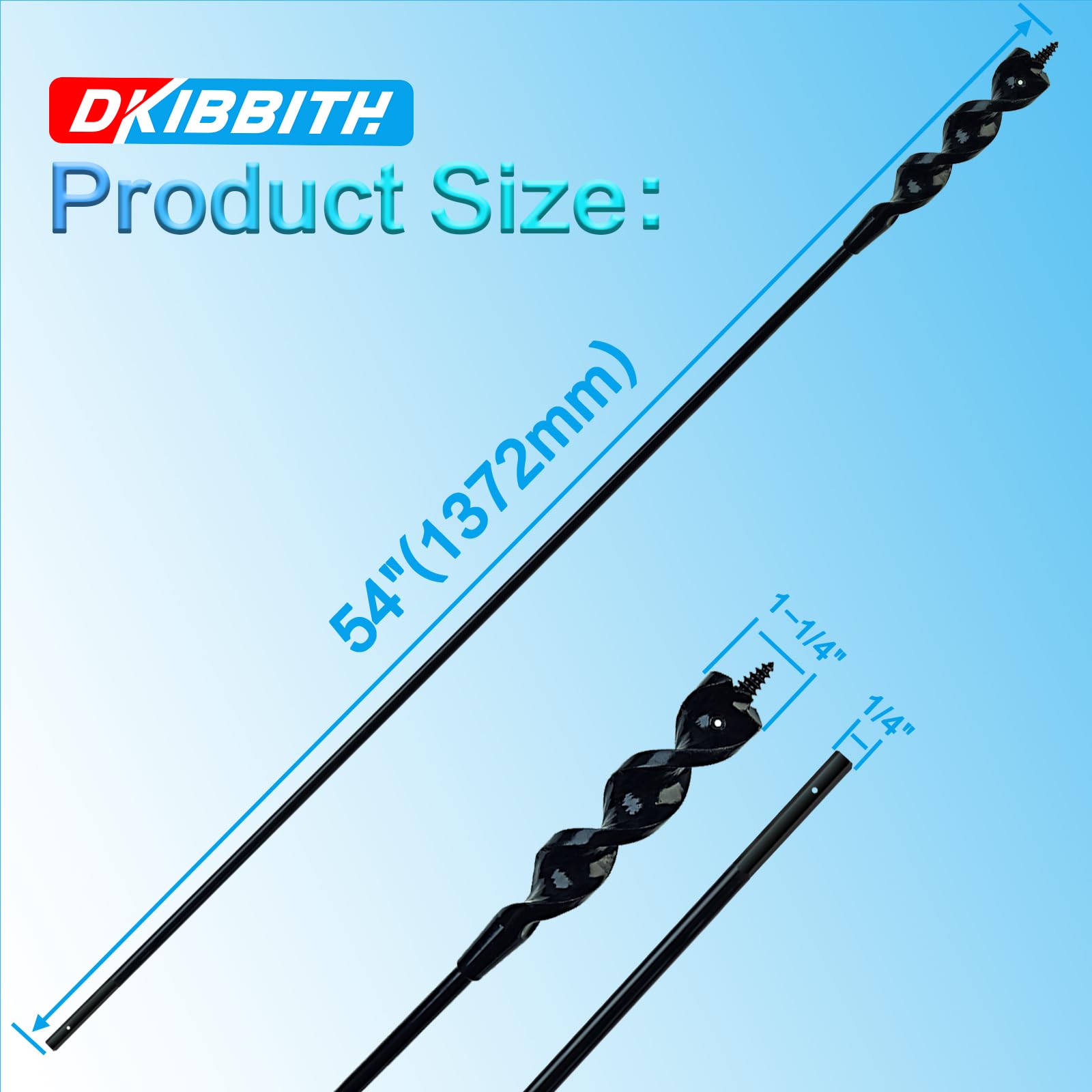 Flexible Wire Puller Drill Bit - 54 Inch -2 Flexible Wire Puller Drill Bit - 54 Inch -2