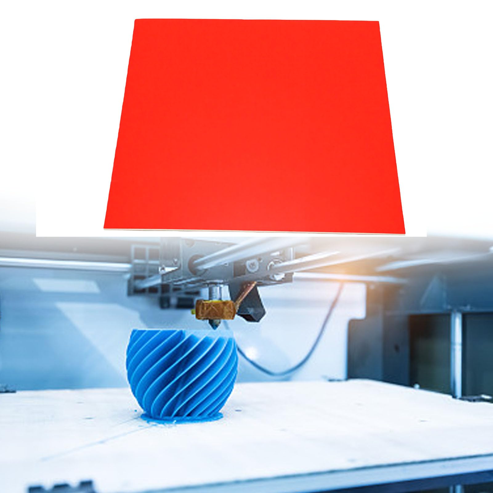 Generic Tablero de Madera Contrachapada Roja Prerevestida, 300x300x3mm para Hacer Modelos de Tallado en Madera, 8 Piezas para Manualidades