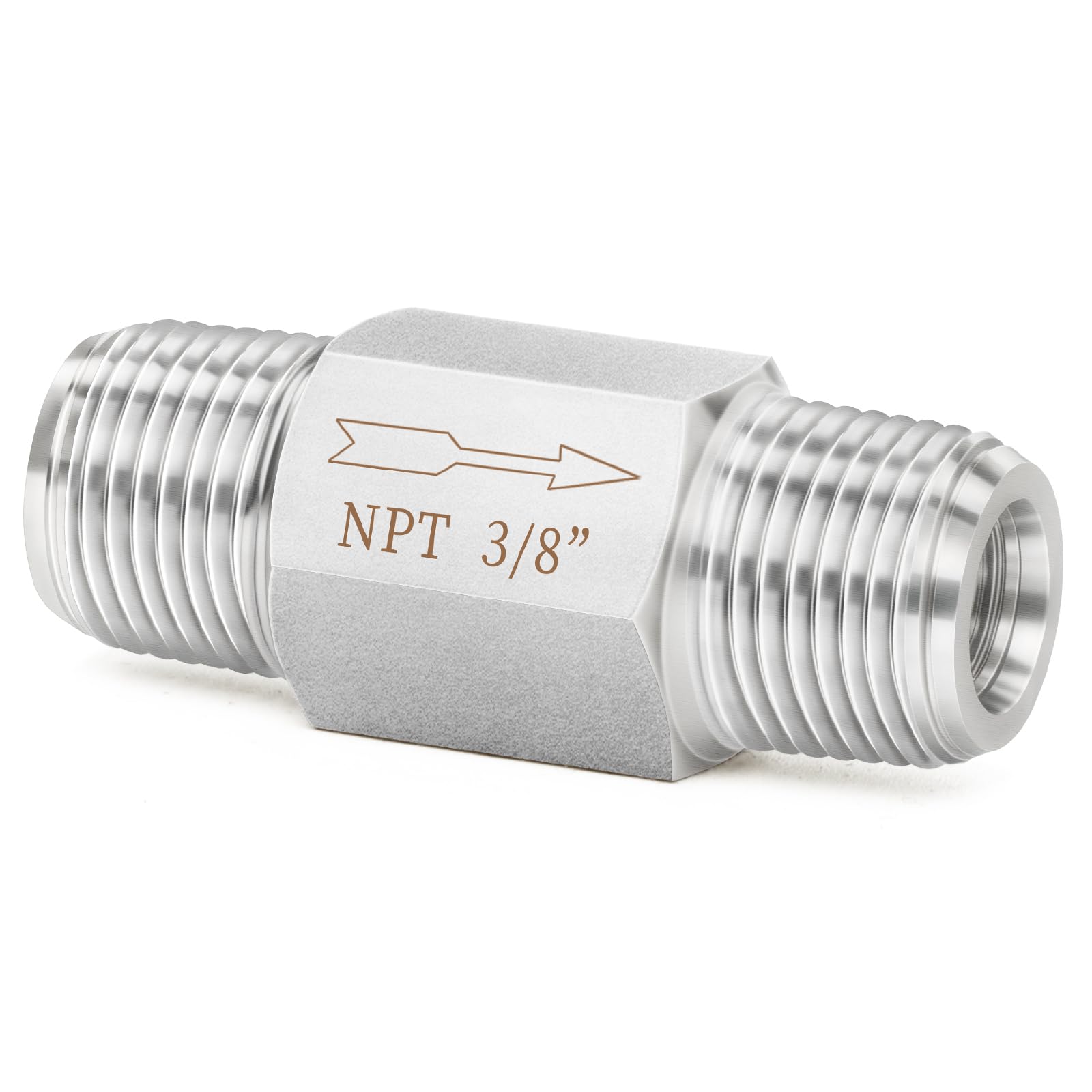 ChillWaves 304 Stainless Steel 3/8 Check Valve