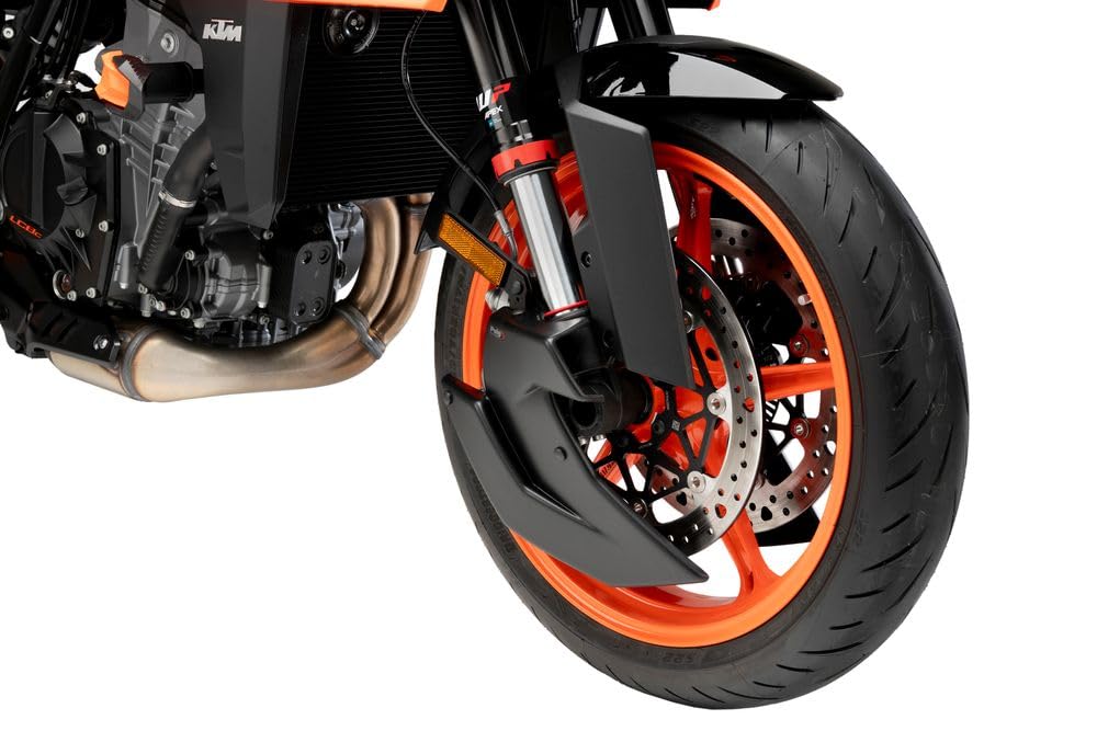 Puig 21908J Brake Cooler for Enhanced Performance and Stability in Sport Riding, Matte Black