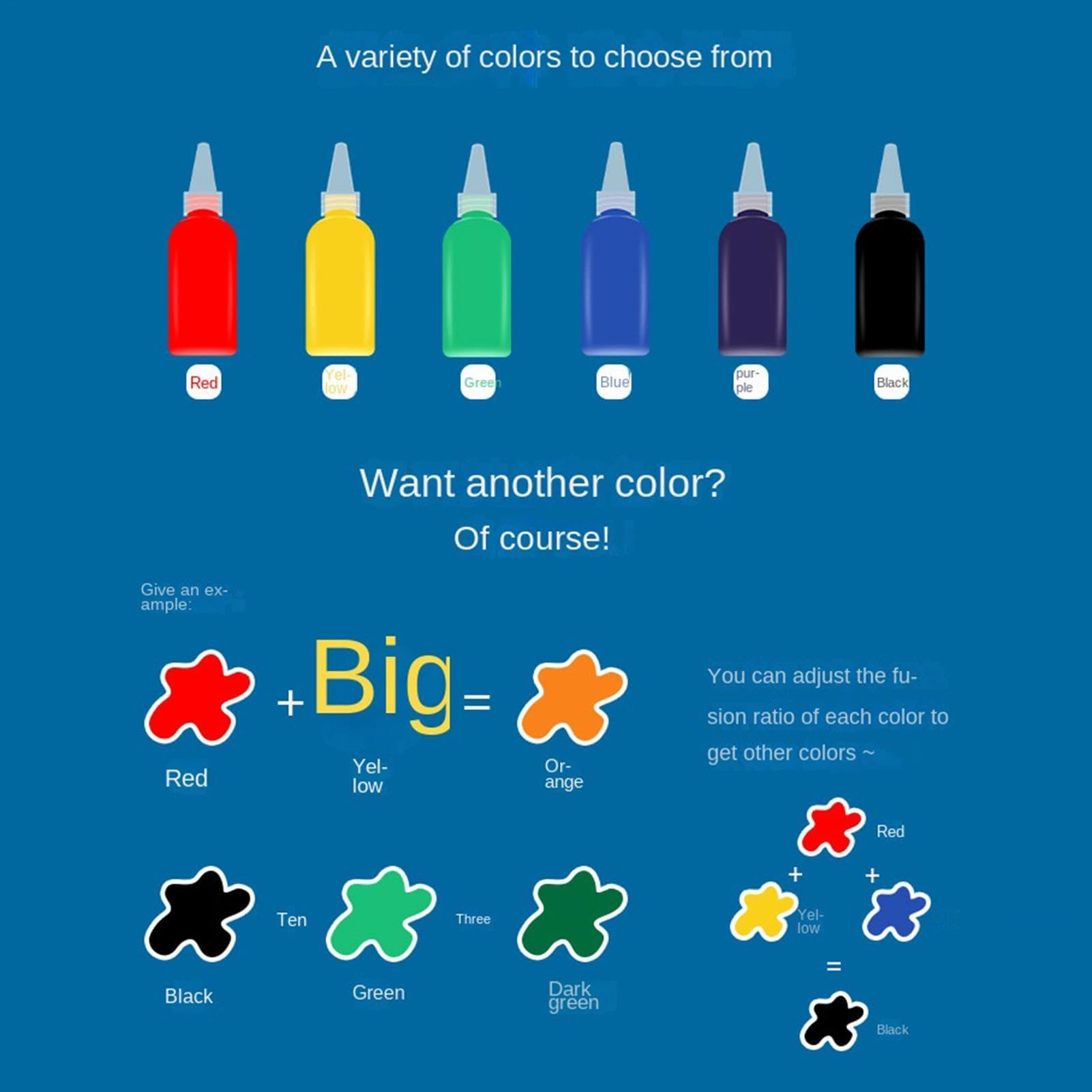 Zestaw z żelem wodnym Kreatywny Zestaw Artystyczny z 12 Formami | Idealny dla Dzieci w Wieku 3+ na Przyjęcia, Urodziny, Zajęcia w Szkole i w Domu, dla Dzieci w Wieku 3+ Lat, Chłopców i