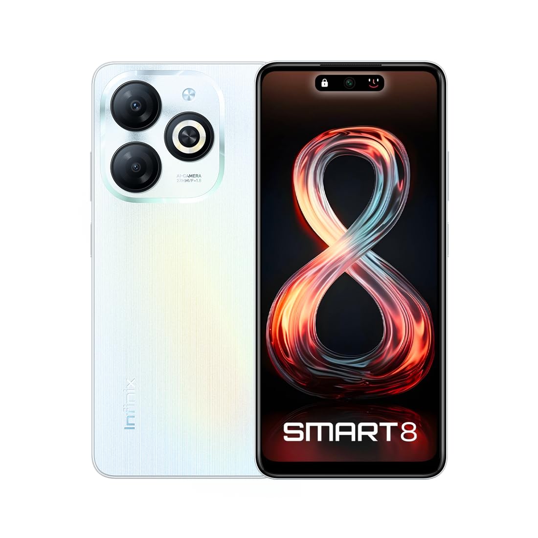 Infinix Smart 8 HD, Galaxy White (3GB, 64GB) (B0CNNCH66P) Amazon Price History, Amazon Price Tracker