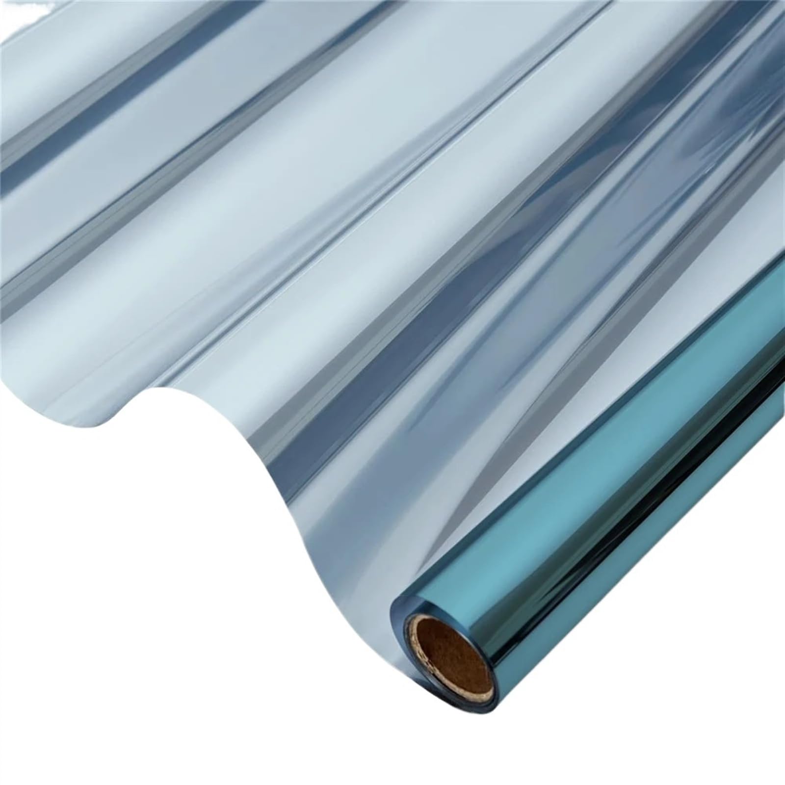EJvkrbtx One Way Window Privacy Heat Film Multicolor Multiple Sizes(Blue-silver,40x500 cm)