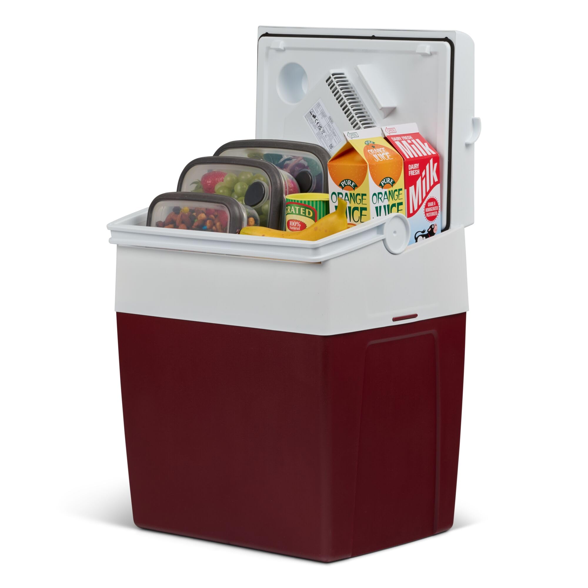 Mobicool ME27 elektrische Kühlbox 26L – 12V und 230V – Tragbare Camping Kühlbox für Auto, Wohnmobil, LKW und Outdoor Reisen – Zuverlässige Kühlung für unterwegs – Blau