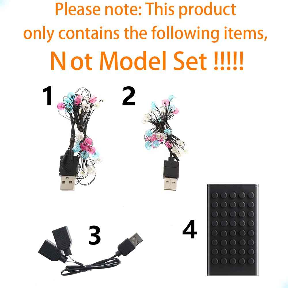 GEAMENT LED Light Kit Compatible with LEGO The Milky Way Galaxy - Lighting set for Art 31212 (Model Set Not Included) - Image 3