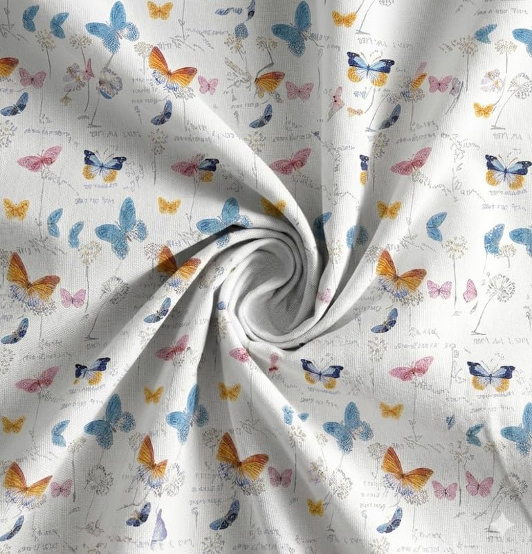 Image of Cotton Bolls Textiles Glace Cotton Fitted Bedsheet 72x72x6 Inch with 2 Pillow Covers - Soft Breathable Fabric, Elastic All Around, Printed Bedding for Double Bed