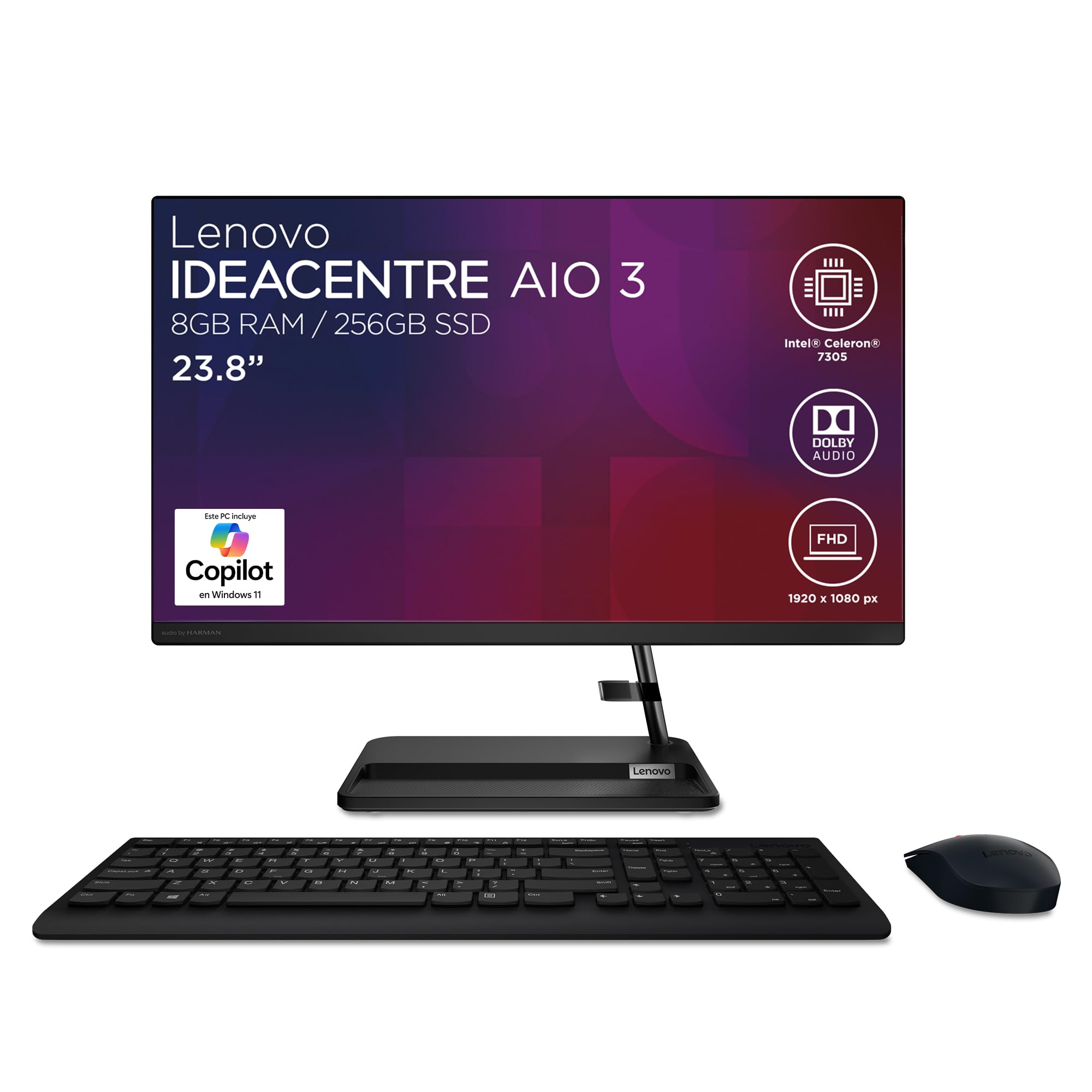Lenovo IdeaCentre All In One 3 24IAP7 | Intel Celeron 7305 | 8GB