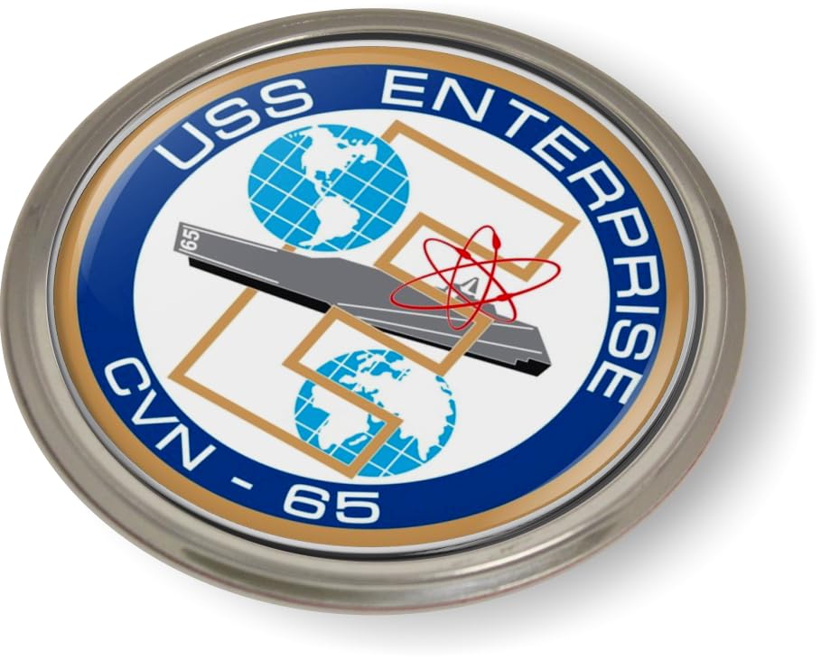 U.S. Navy - USS Enterprise (CVN-65) Aircraft Carrier Big E Emblem - Picture 12 of 27