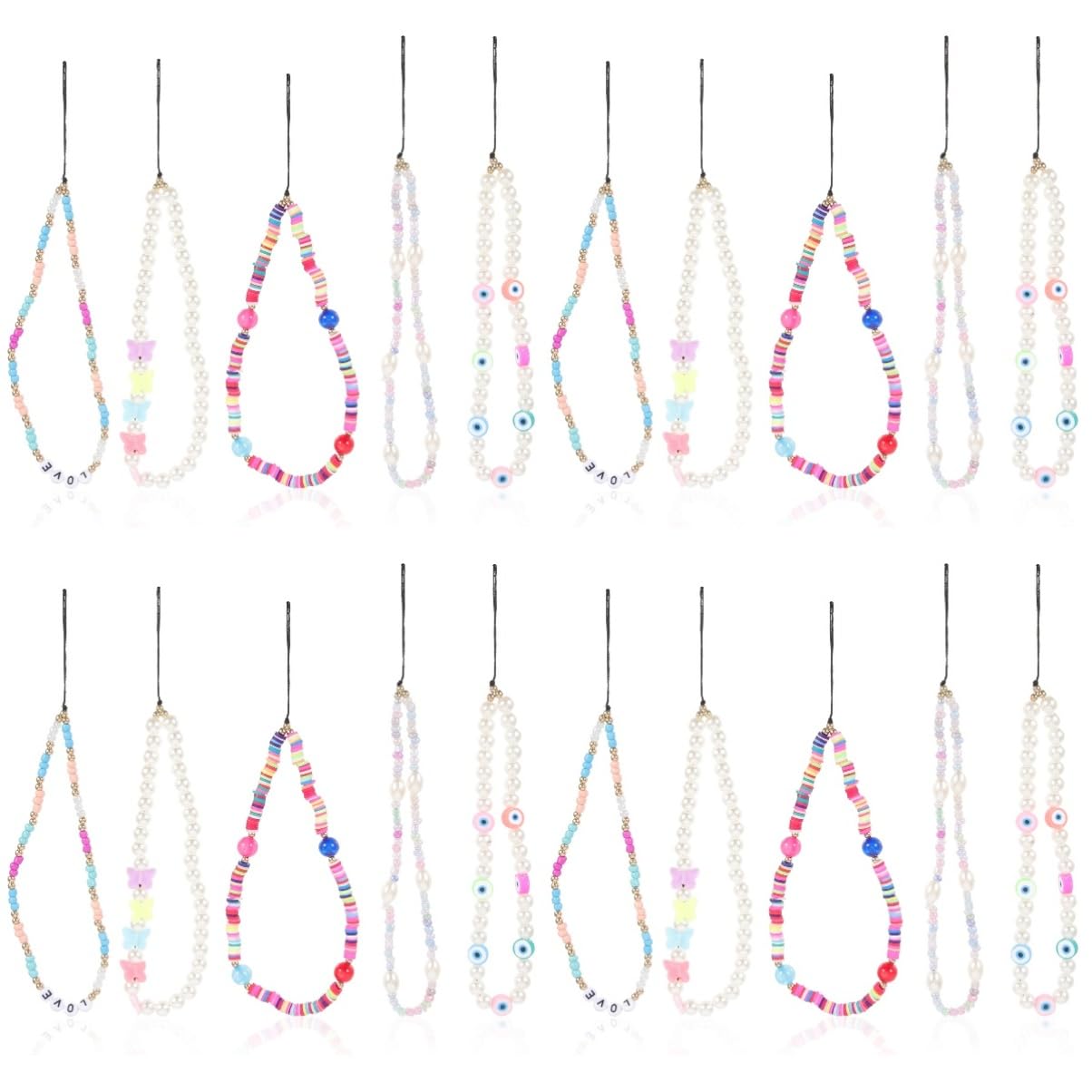 DOITOOL Correas Para Teléfonos Móviles Colgante Tamishome Si Rosario Acollador Decoración Cordón Para Colgar El Teléfono Correas De Muñeca Para Colgar El Teléfono