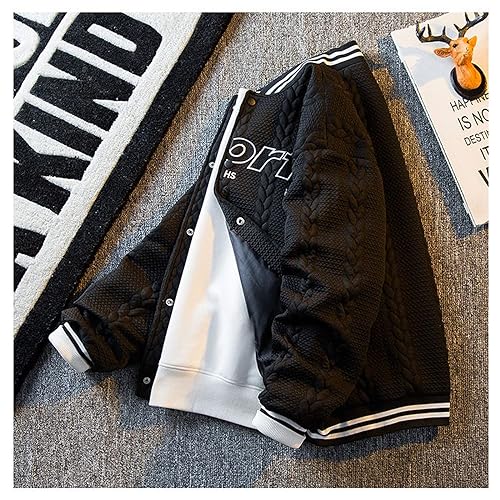 Men's University Campus Jacket Baseball Jersey Men's and Women's Letter Embroidery Casual Sports Shirt Coat Top3