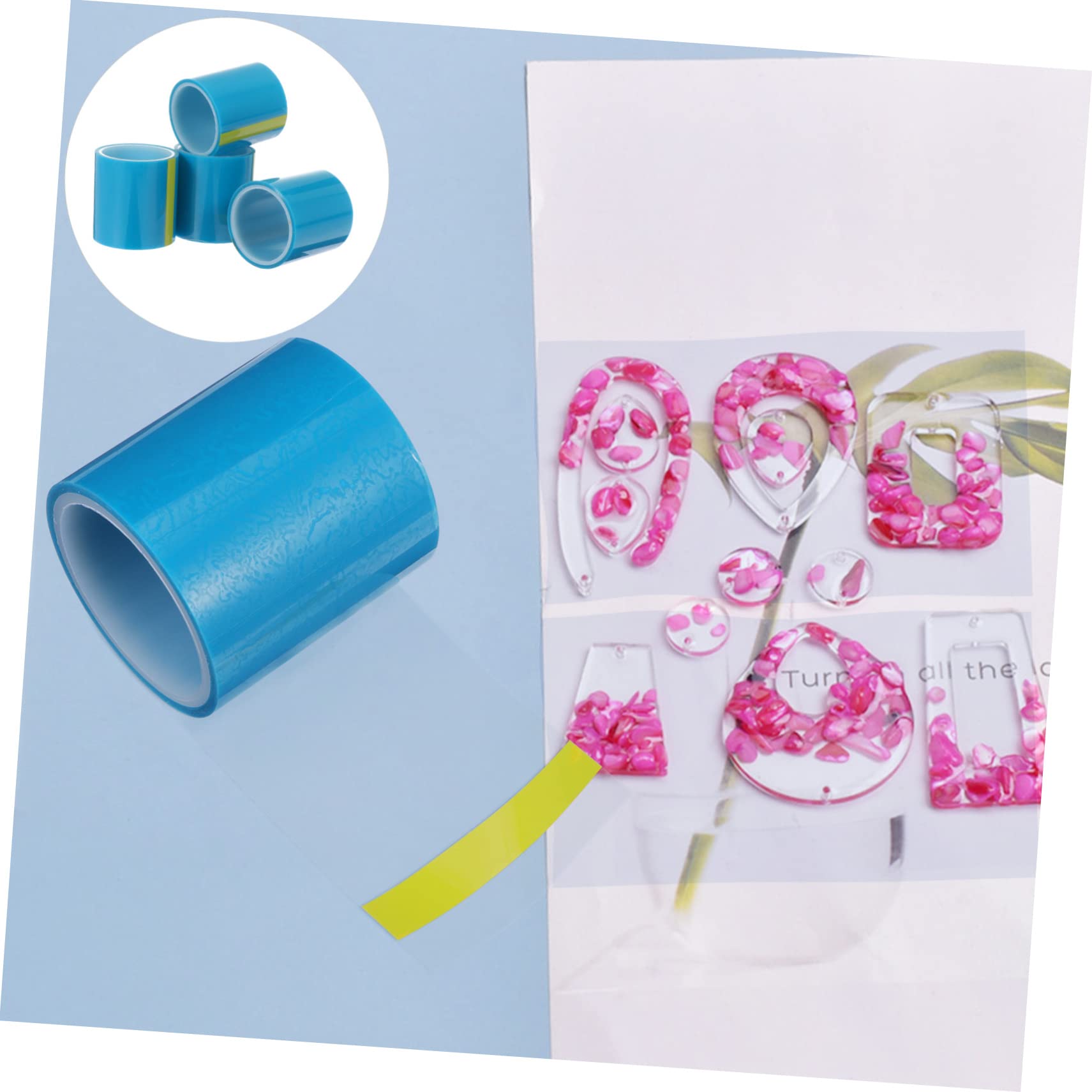 NUOBESTY 12pezzi Nastro Adesivo Traceless Uv Per Creazioni Di Gioielli Strumenti Creativi Per Blu Pratico Per Accessori Di Gioielleria e Artigianato