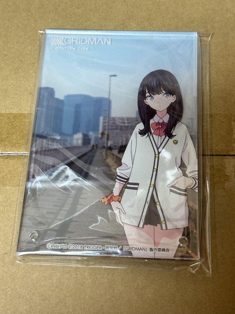 グリッドマン 宝多六花 アクリルシャドーボックス アニメイトカフェ SSSS. GRIDMAN × アニメイトカフェ池袋キッチンカー 2.1-3.10 開催!!