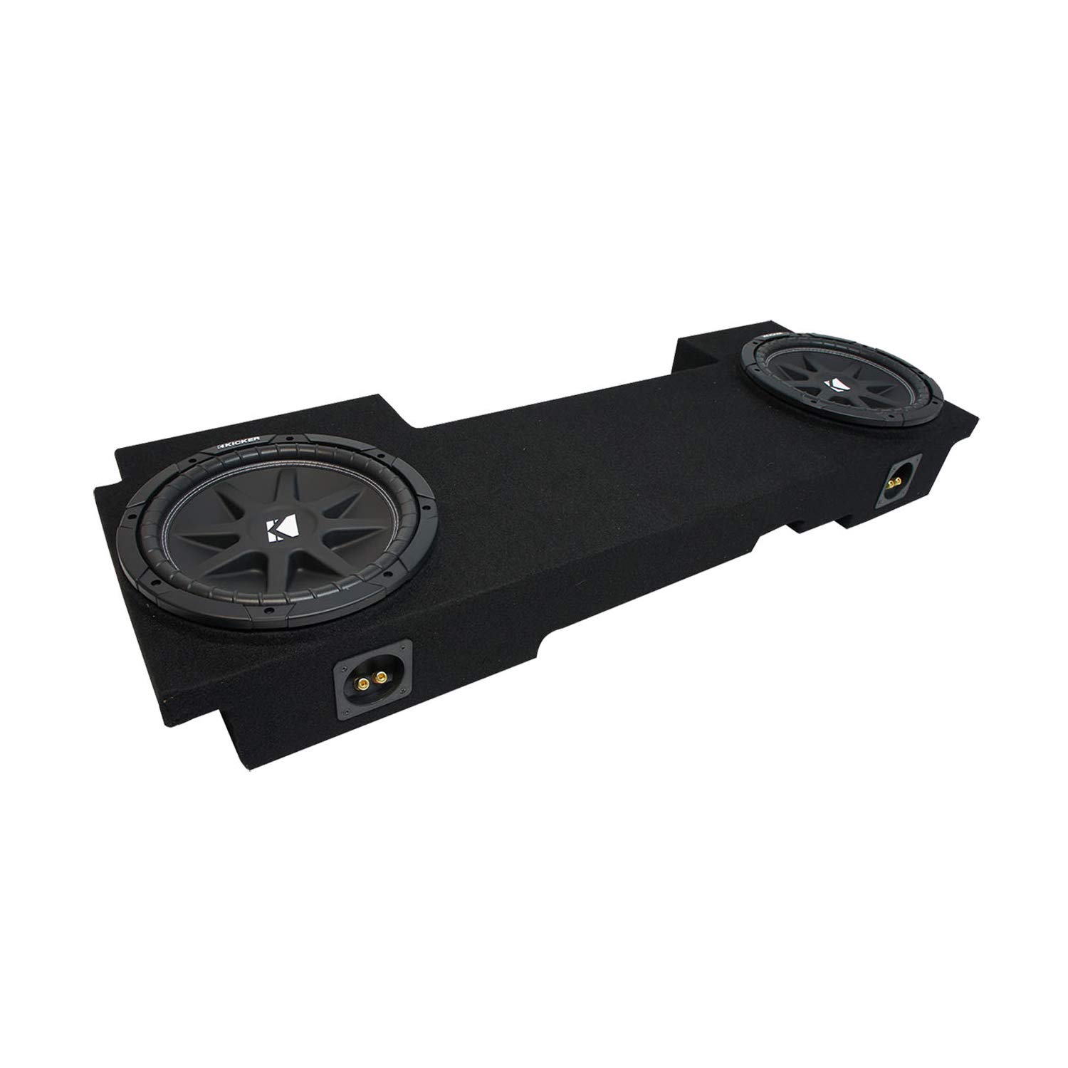 American Sound Connection GM2X10-AV-ECL-US Compatible with Chevy Avalanche 2002-2013 Underseat Car Audio Custom Dual 10