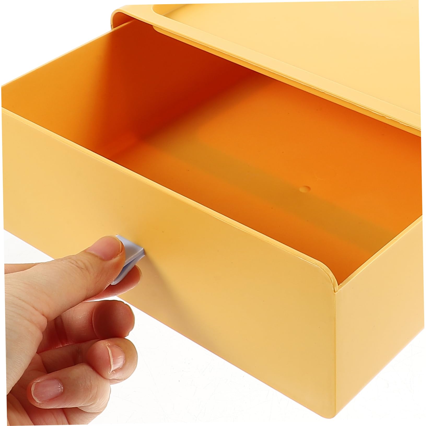 Housoutil 2 Piezas Caja de Almacenamiento de Escritorio Organizador de Cosméticos y Papelería de Almacenaje Oficina Práctico y Compacto
