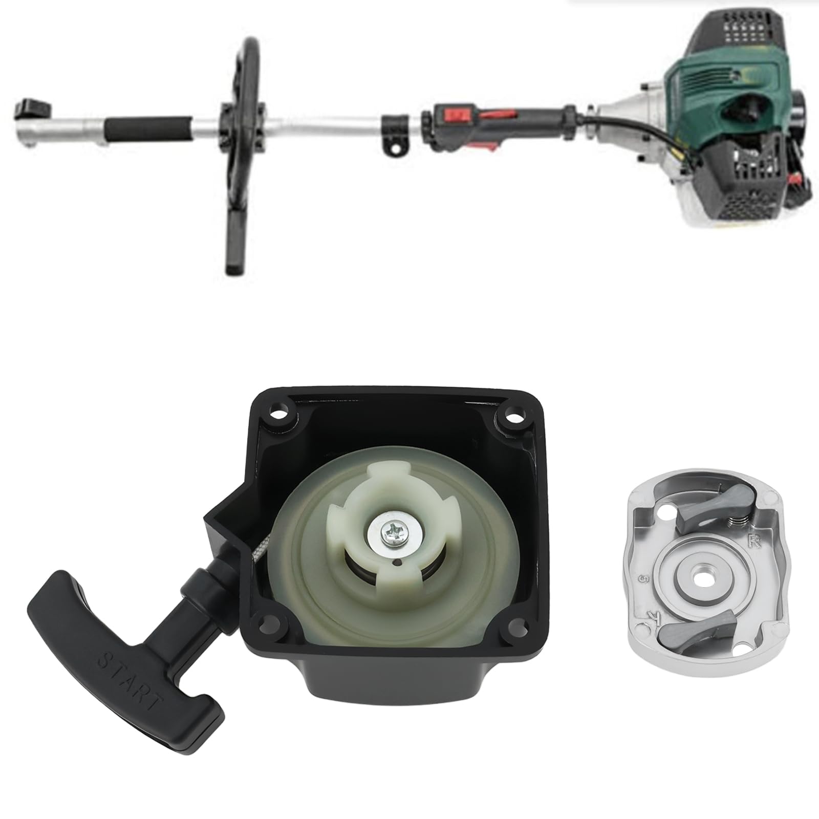 Be In Your Mind 1 Set Brush Cutter Pull Starter Kit Compatible with Parkside PBK 4 A1 - Image 2