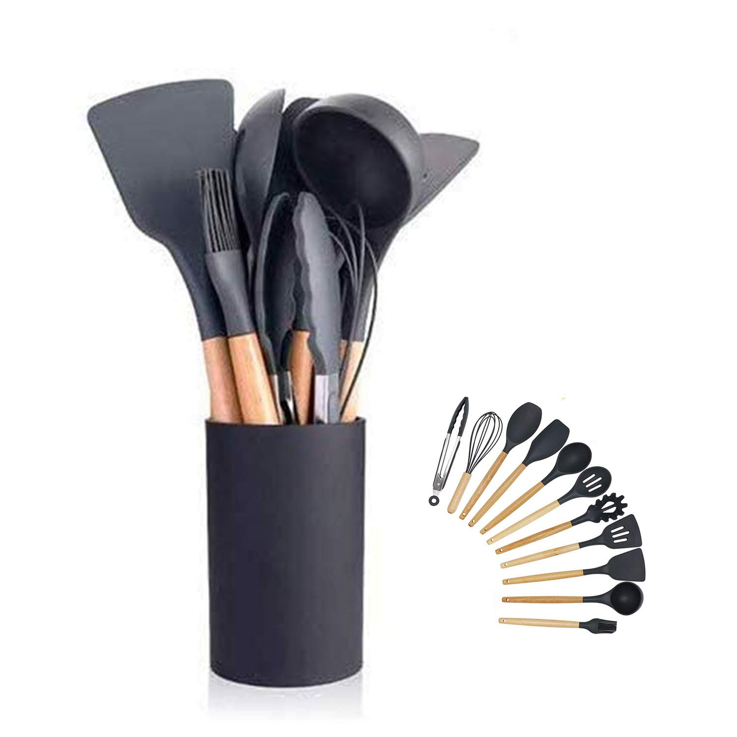 YUTUY Set Di Utensili Da Cucina In Silicone,49pcs Utensili Cucina Set