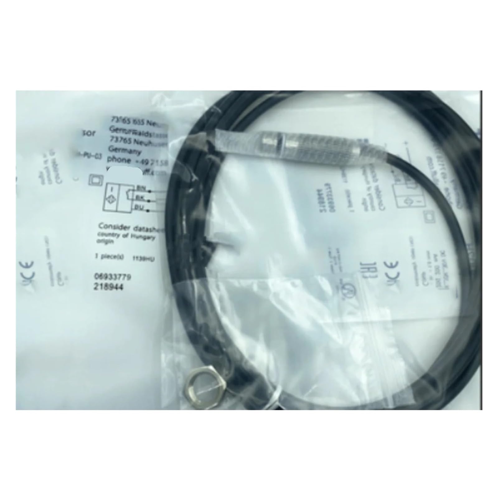 Cjkxpzmh One Color 1Pcs Proximity Switch Sensor Bes516-361-S4-C Bes01j5